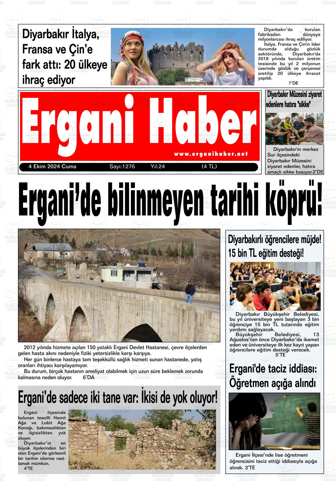 ERGANİ HABER Gazetesi