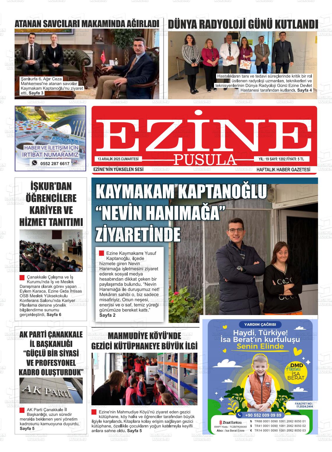 EZİNE PUSULA Gazetesi