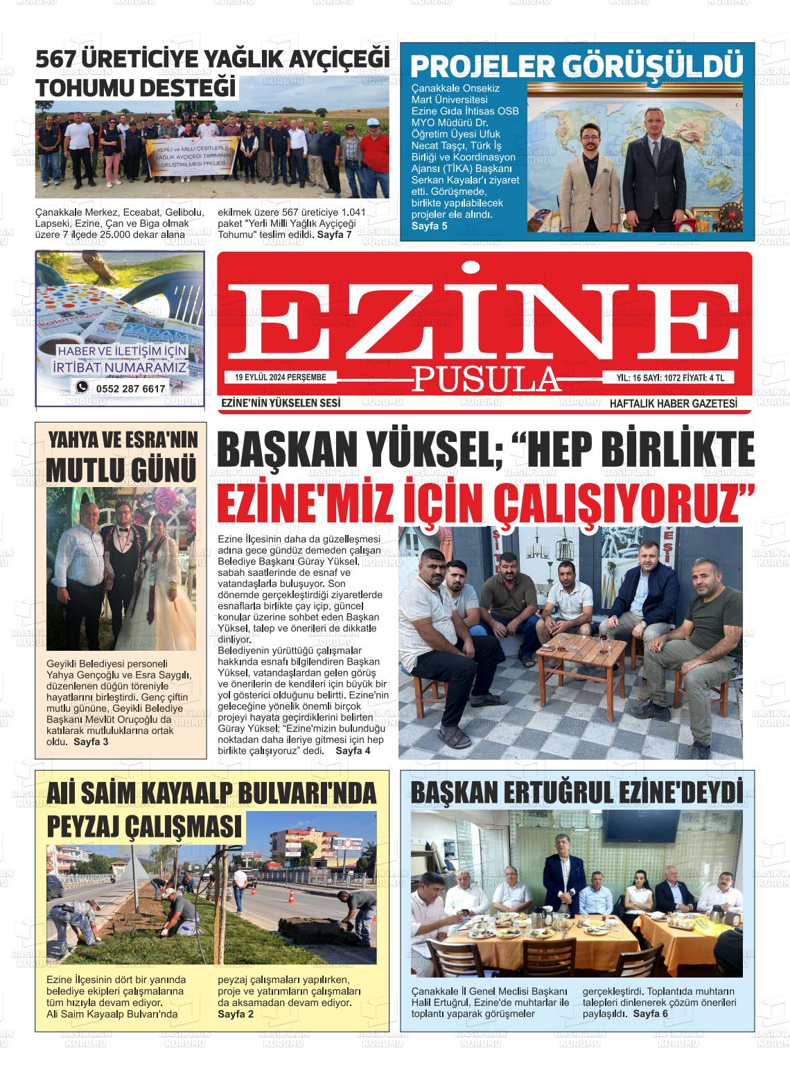 EZİNE PUSULA Gazetesi