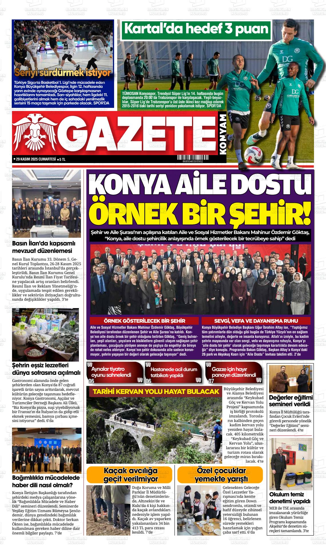 GAZETE KONYAM Gazetesi
