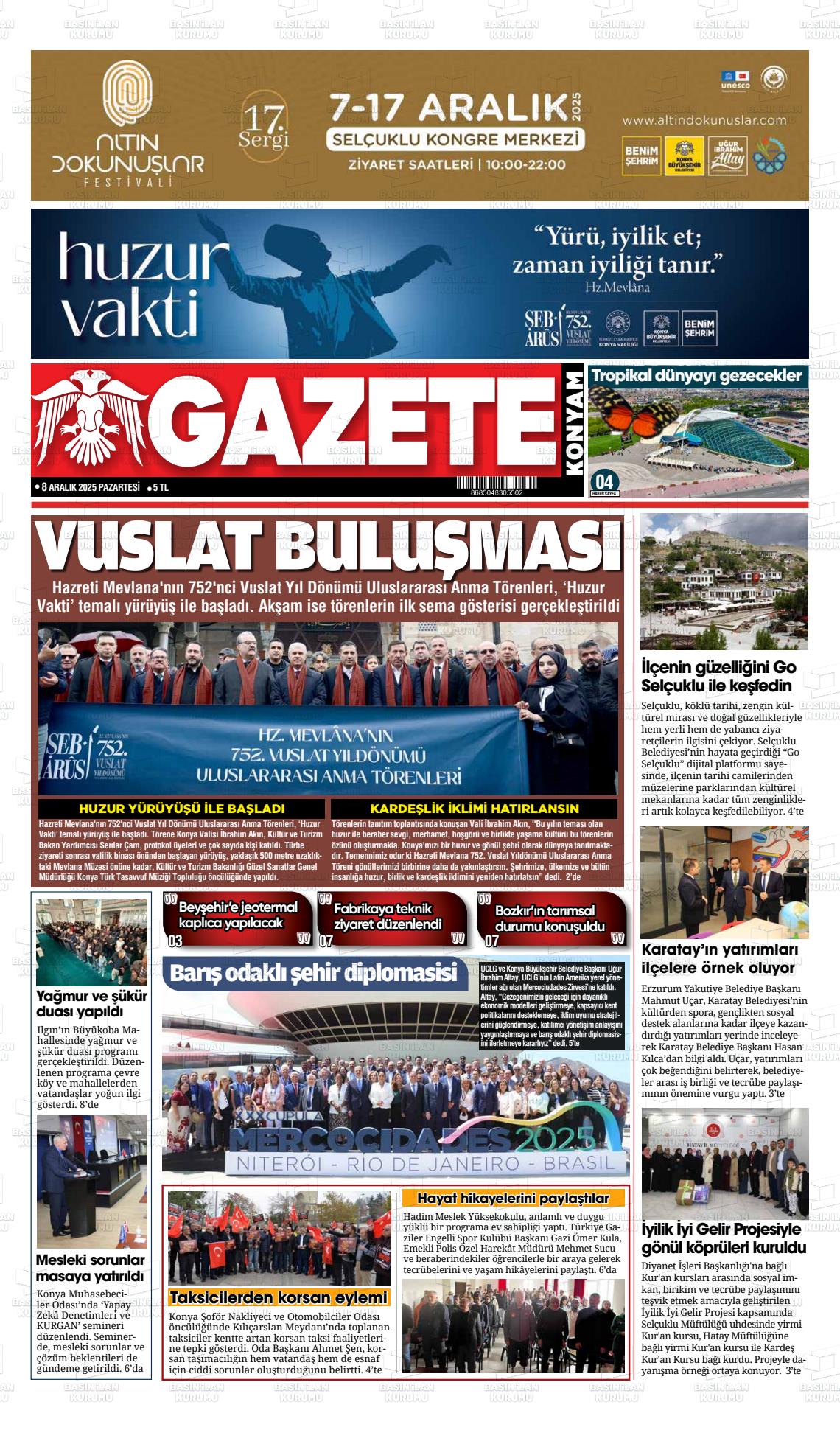 GAZETE KONYAM Gazetesi