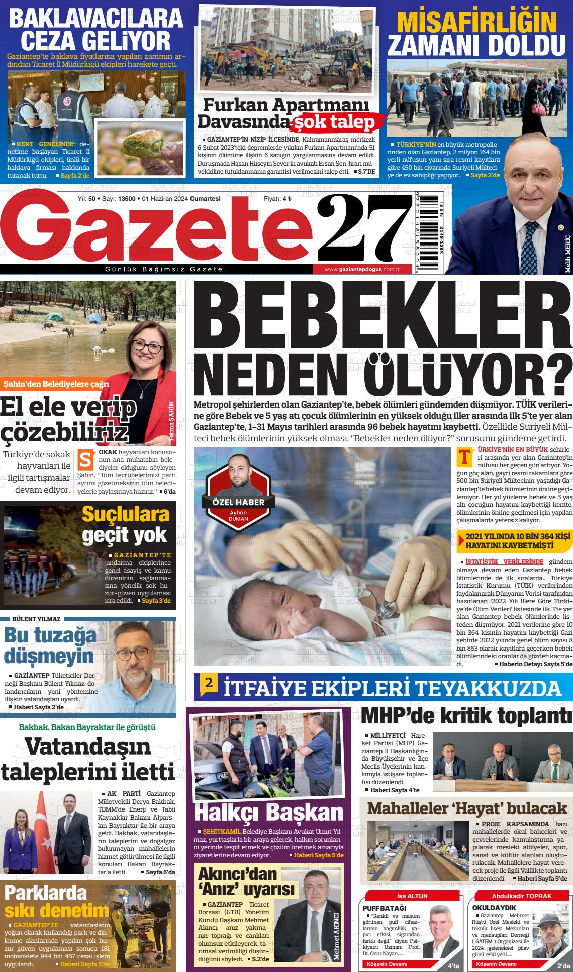 GAZETE27 Gazetesi