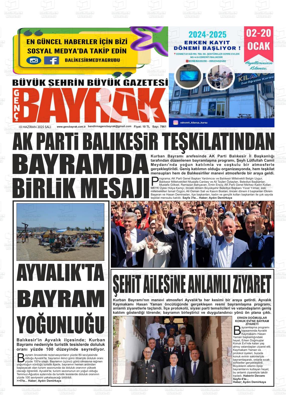 GENÇ BAYRAK Gazetesi