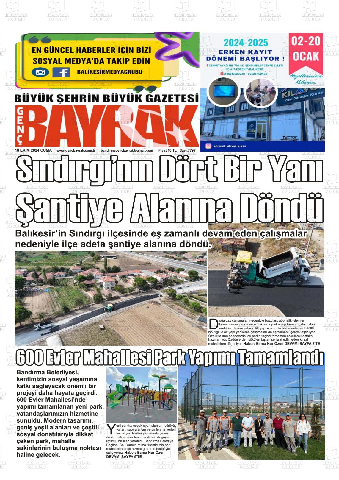 GENÇ BAYRAK Gazetesi