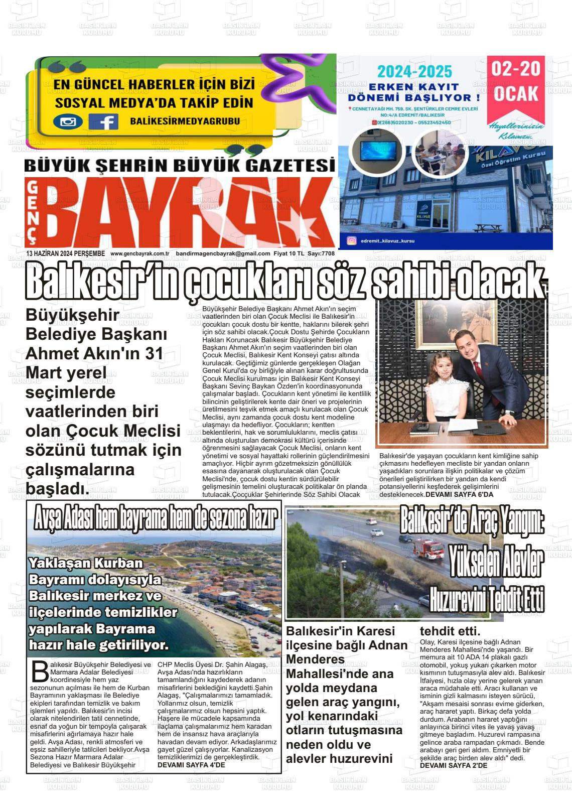 GENÇ BAYRAK Gazetesi