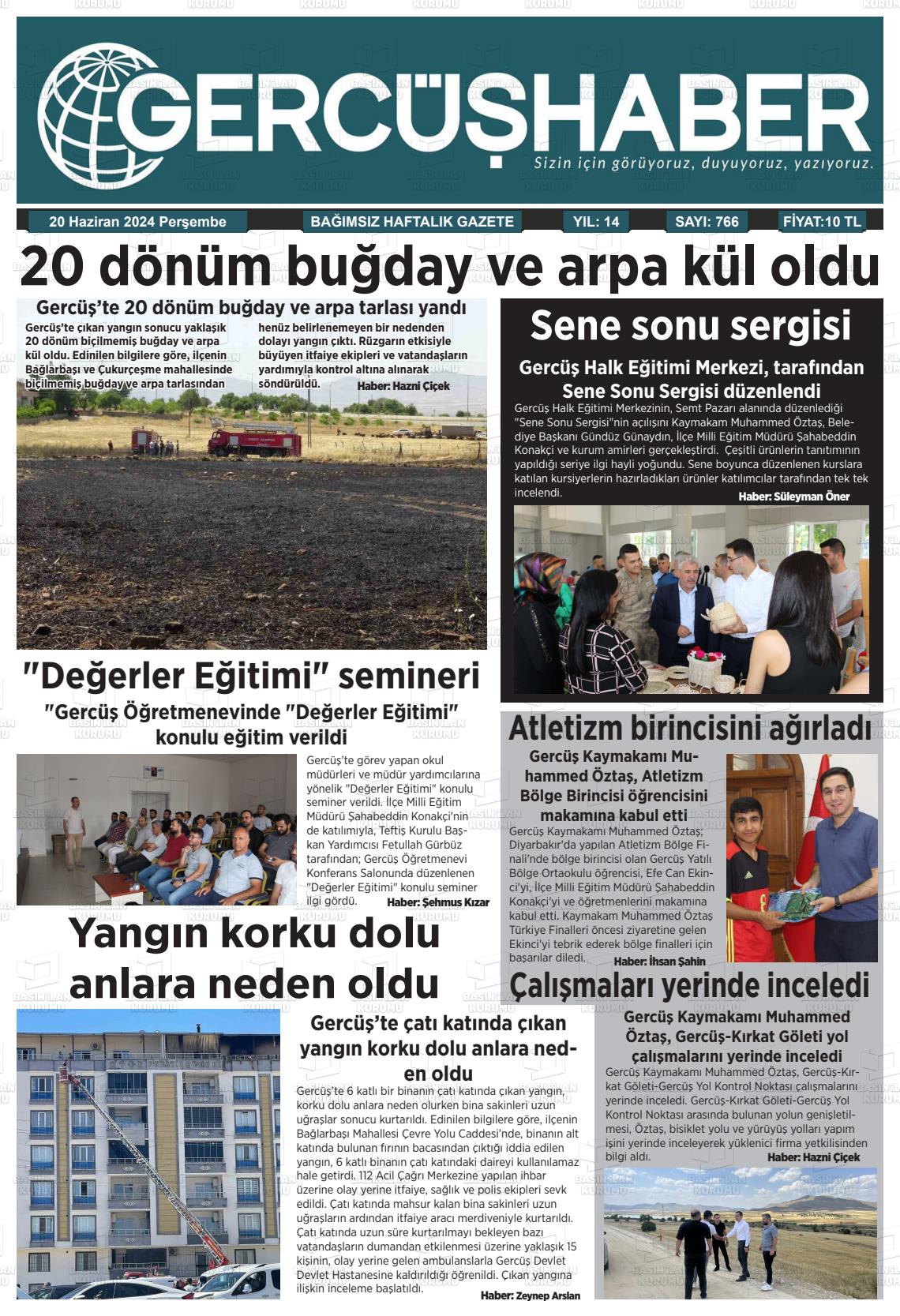 GERCÜŞ HABER Gazetesi