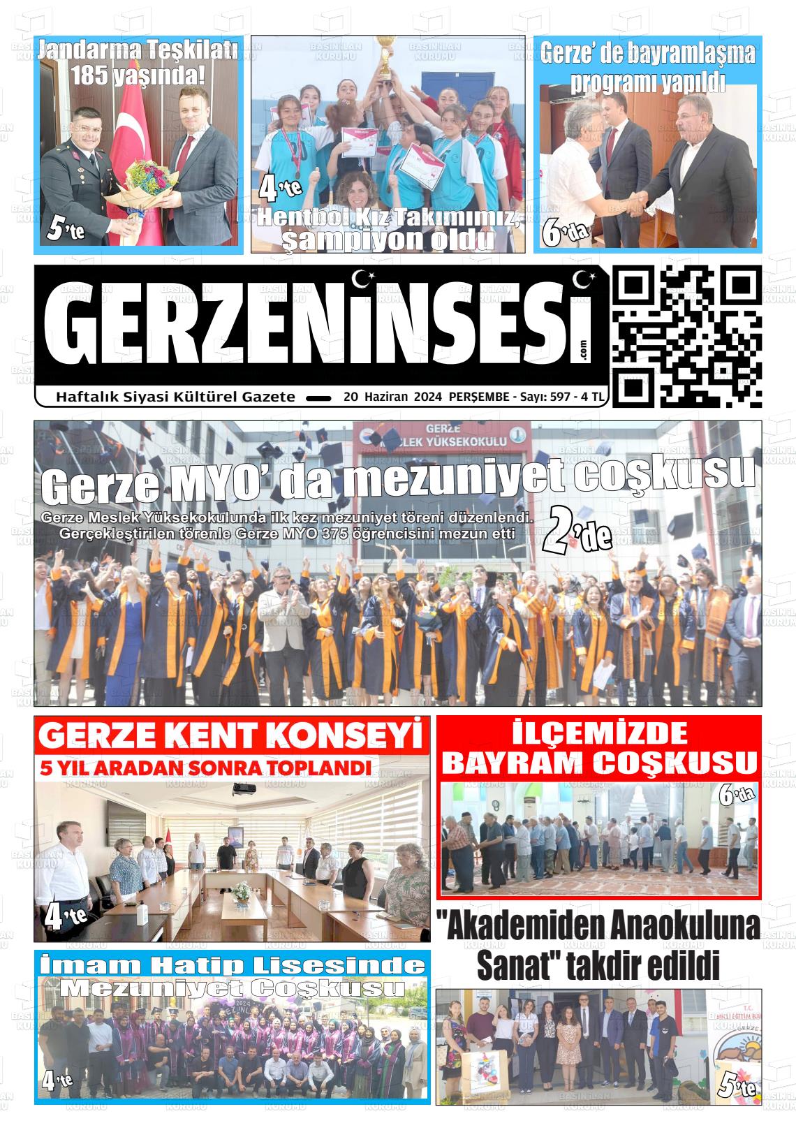 GERZE'NİN SESİ Gazetesi