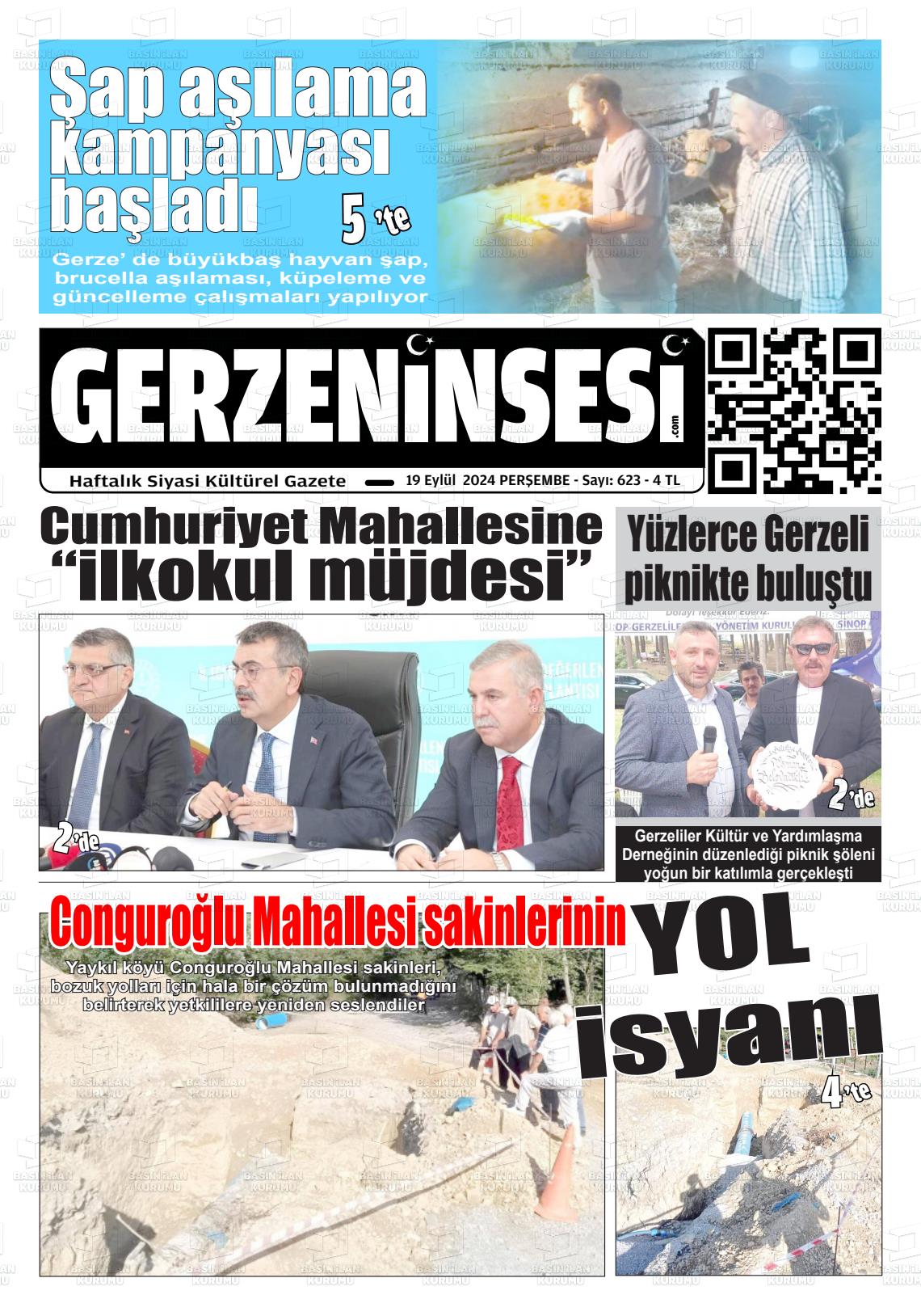 GERZE'NİN SESİ Gazetesi