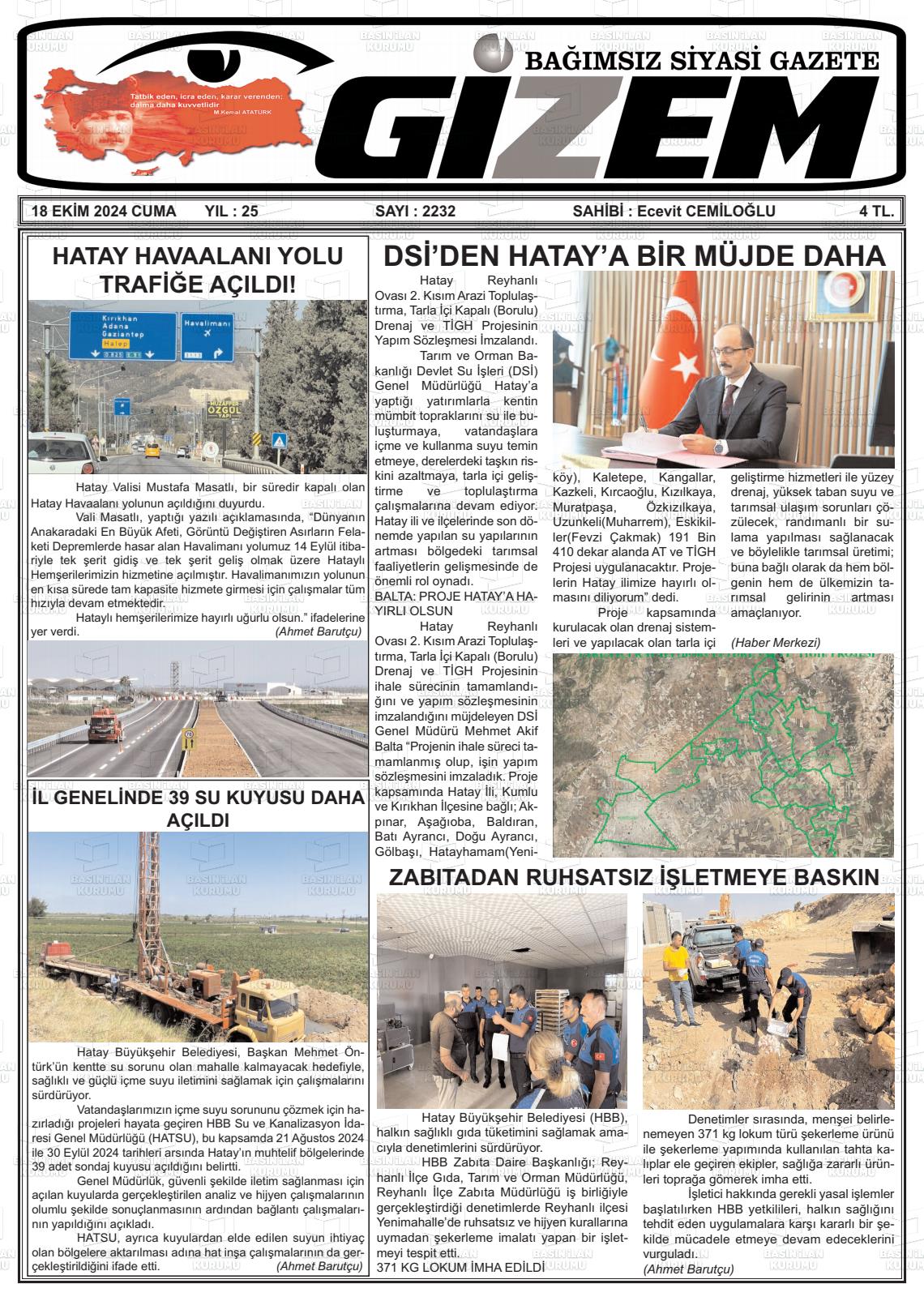 GİZEM Gazetesi