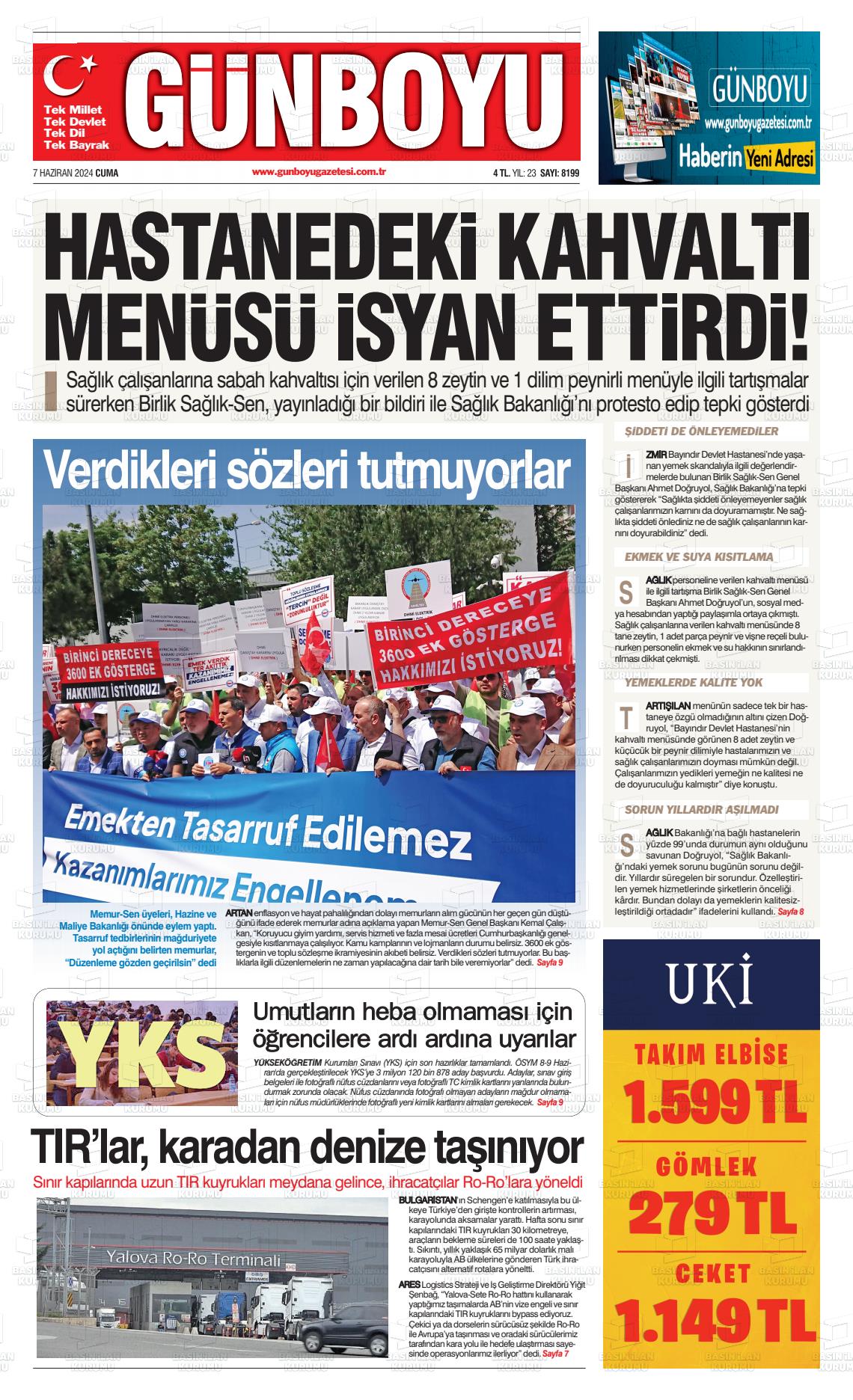 GÜNBOYU Gazetesi