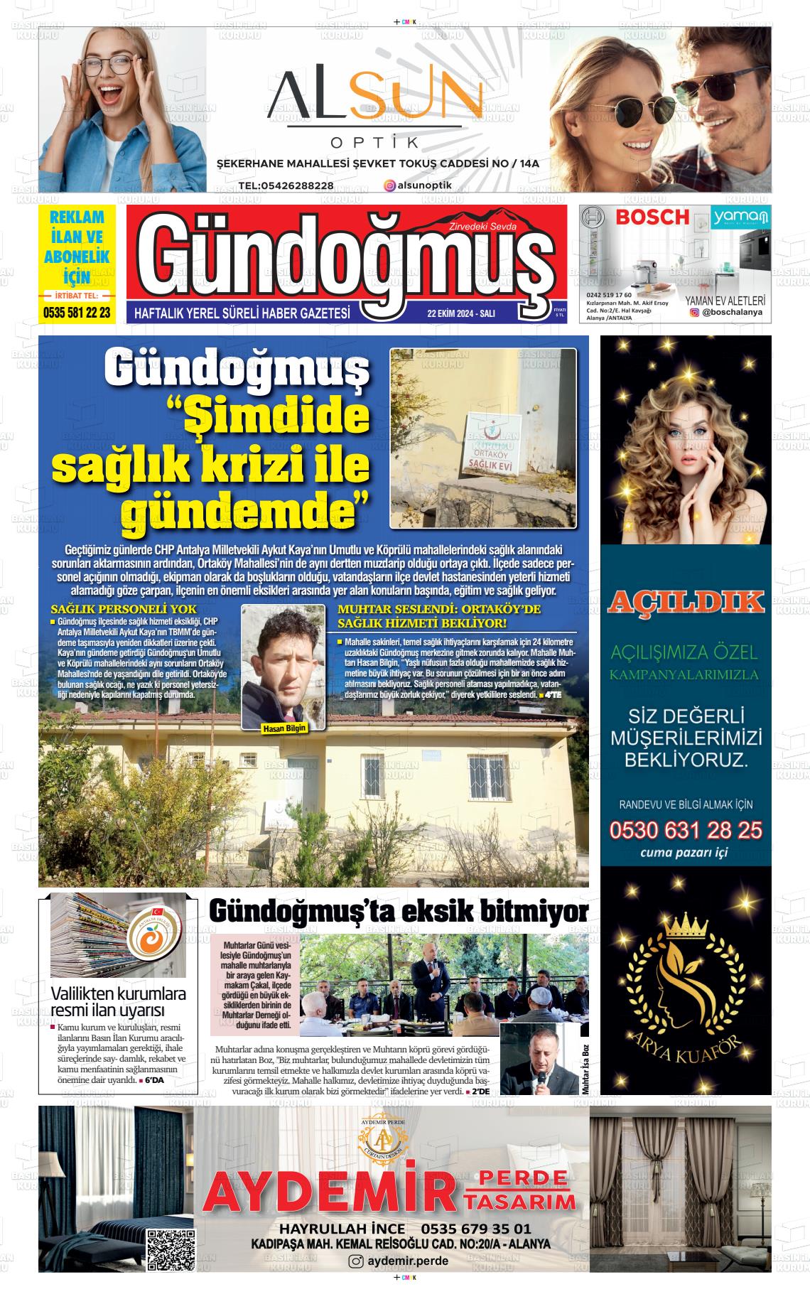 GÜNDOĞMUŞ Gazetesi