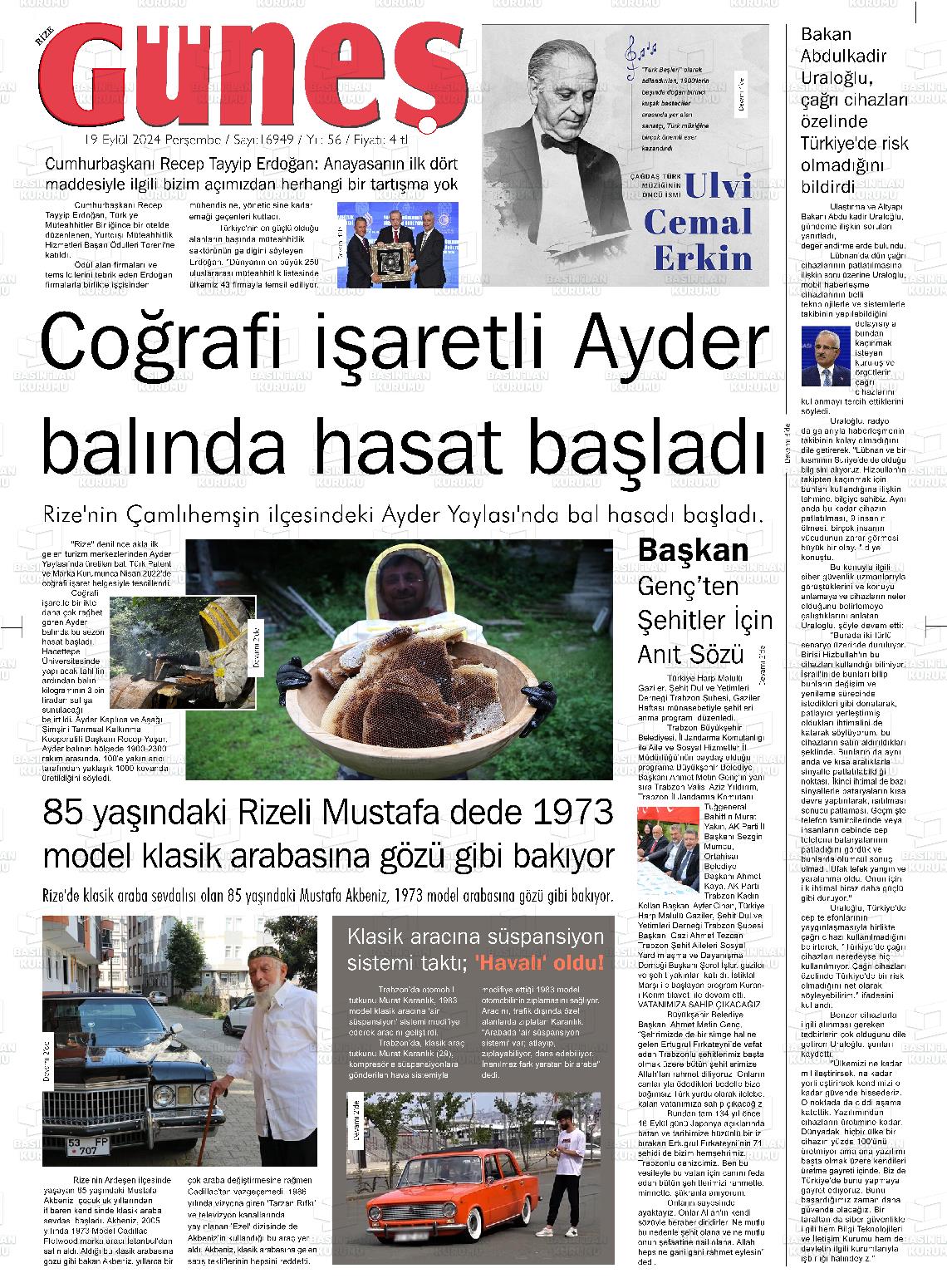 GÜNEŞ Gazetesi