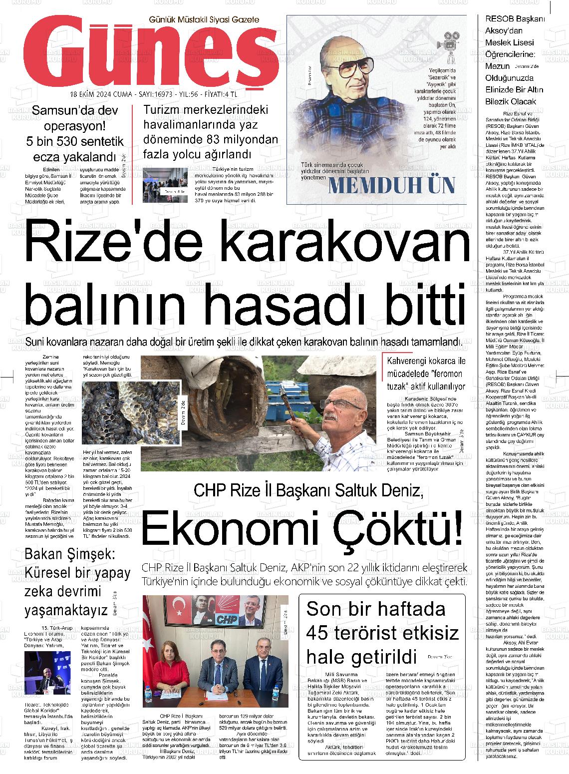 GÜNEŞ Gazetesi