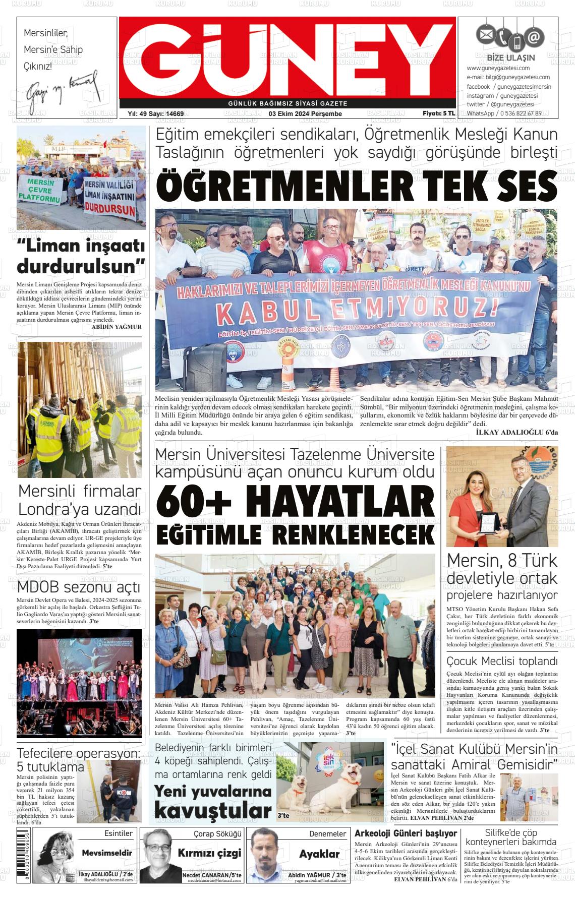 GÜNEY Gazetesi