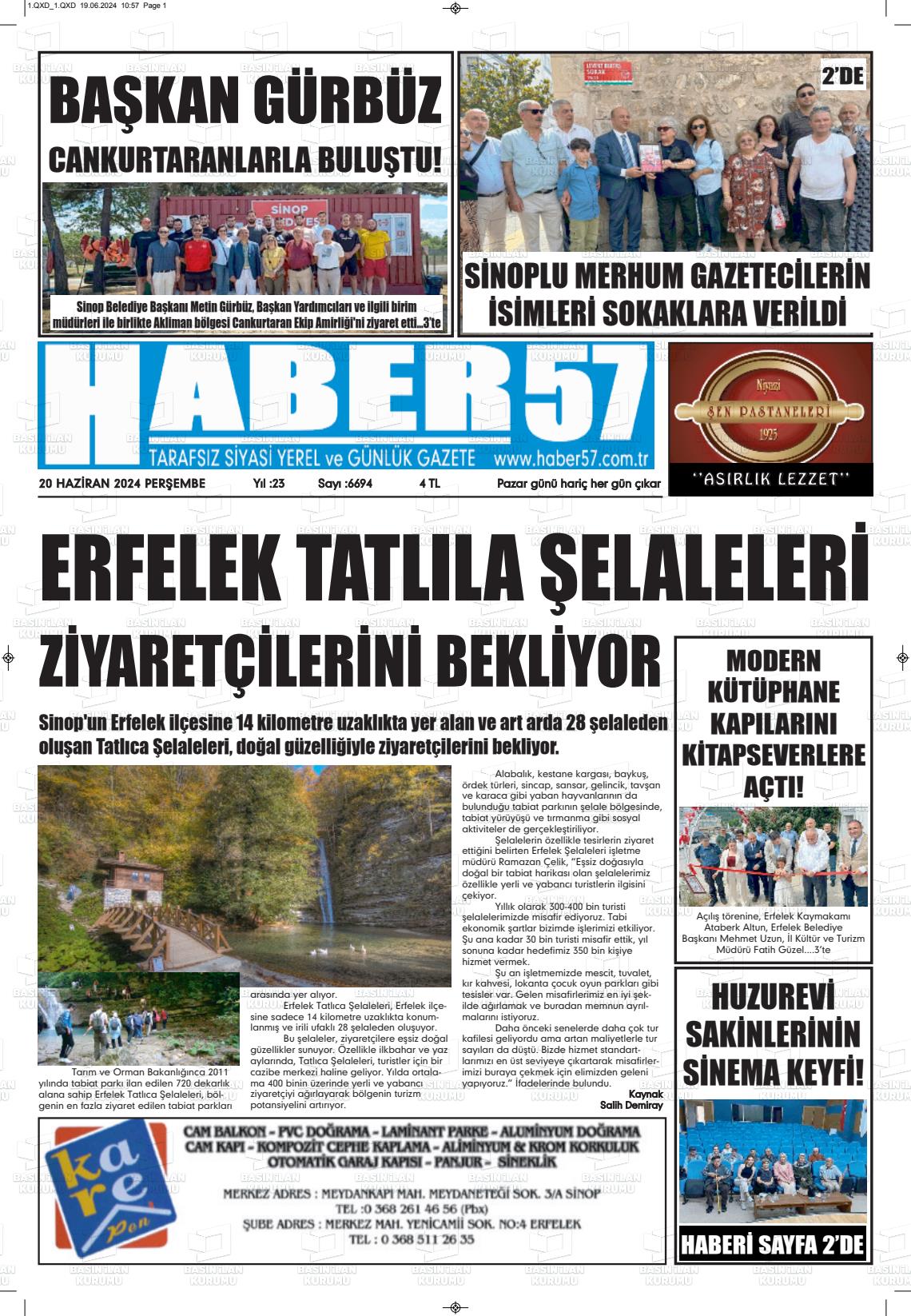 HABER 57 Gazetesi