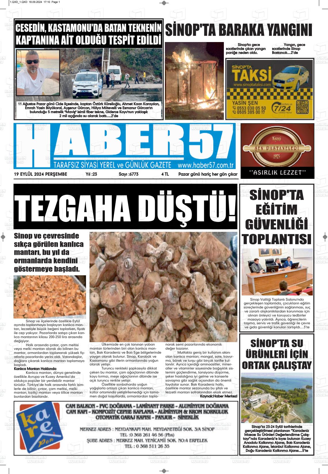 HABER 57 Gazetesi