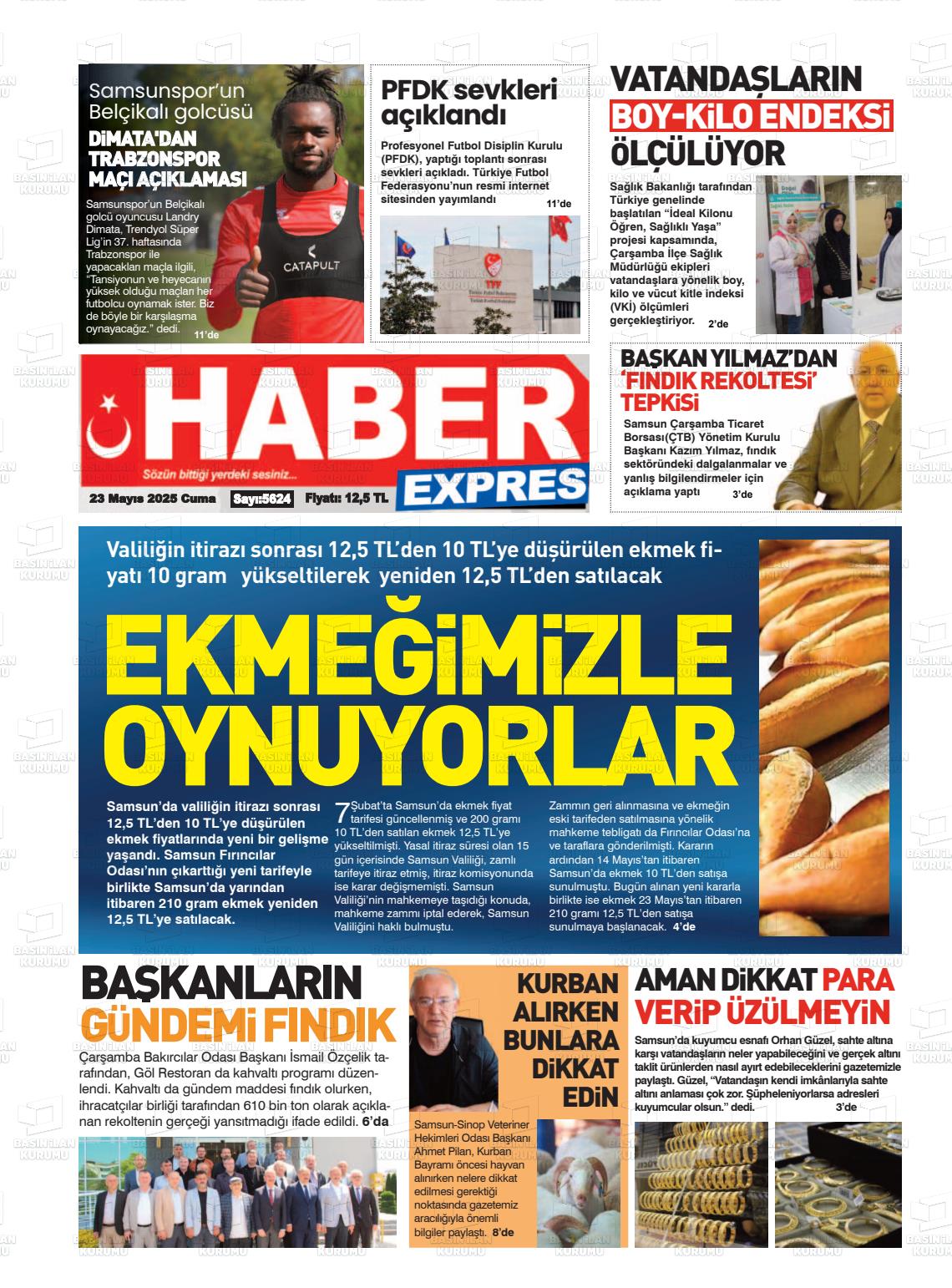 HABER EXPRES Gazetesi