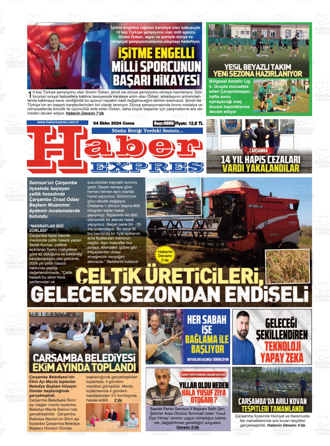 HABER EXPRES Gazetesi