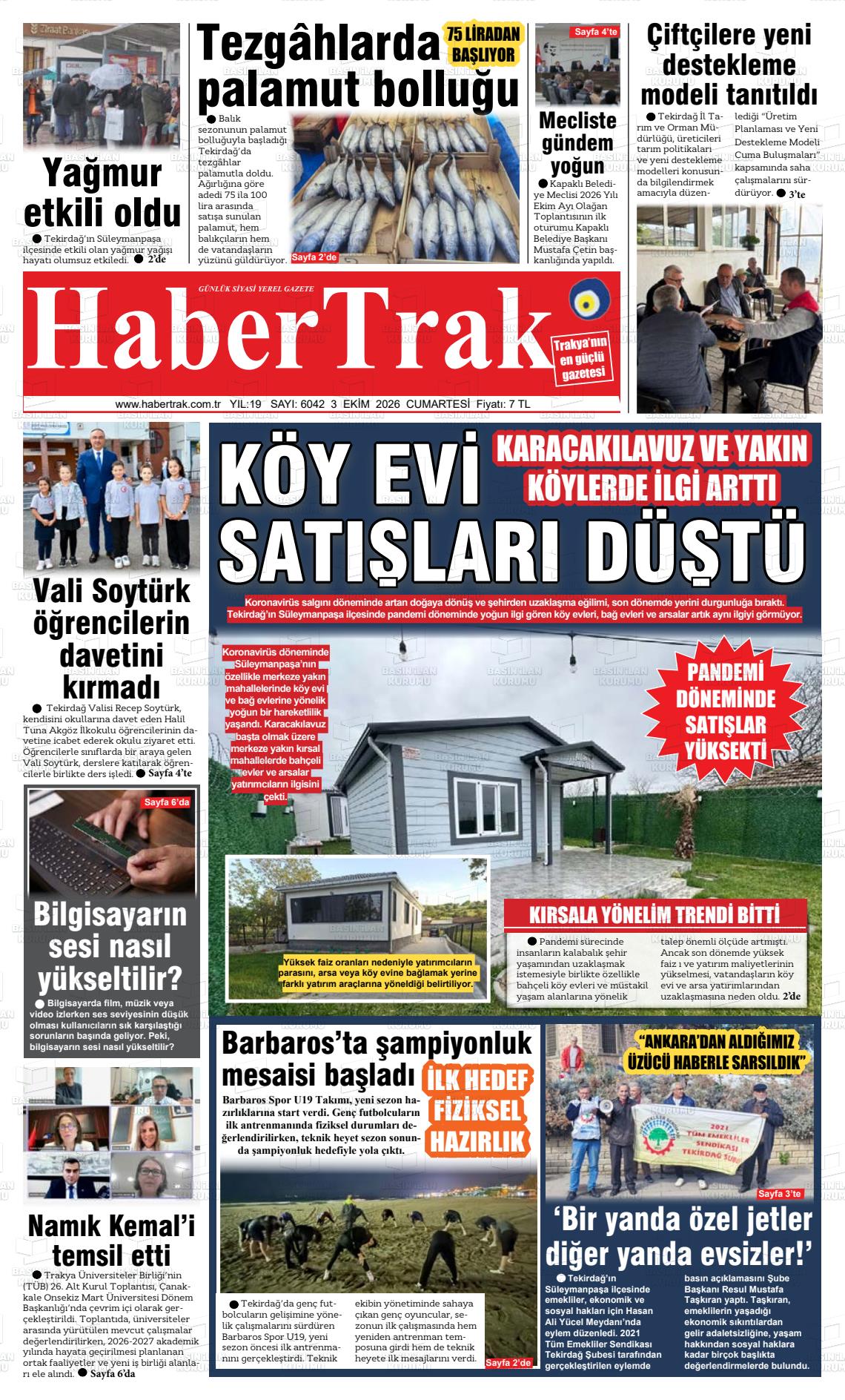 HABER TRAK Gazetesi