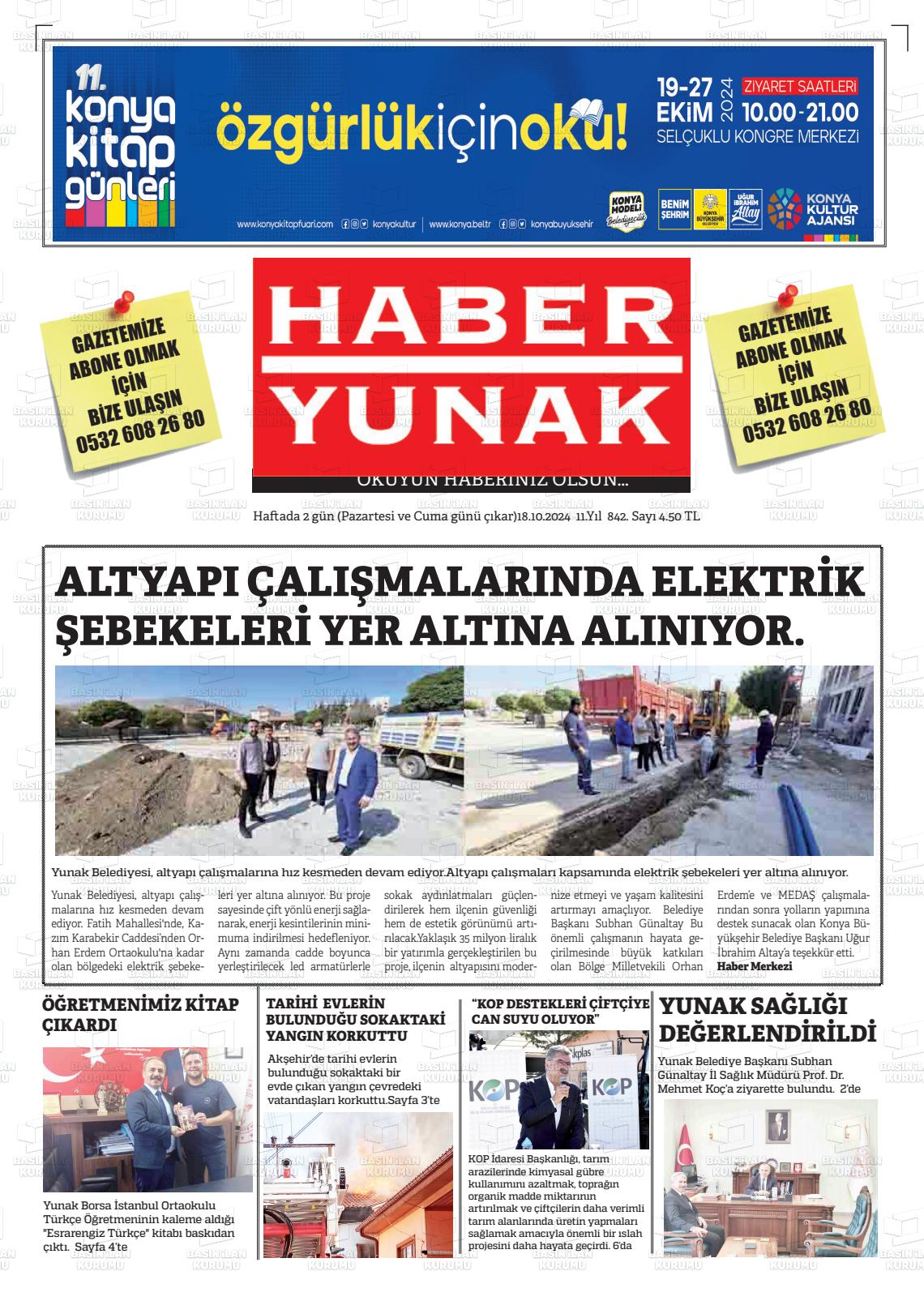 HABER YUNAK Gazetesi