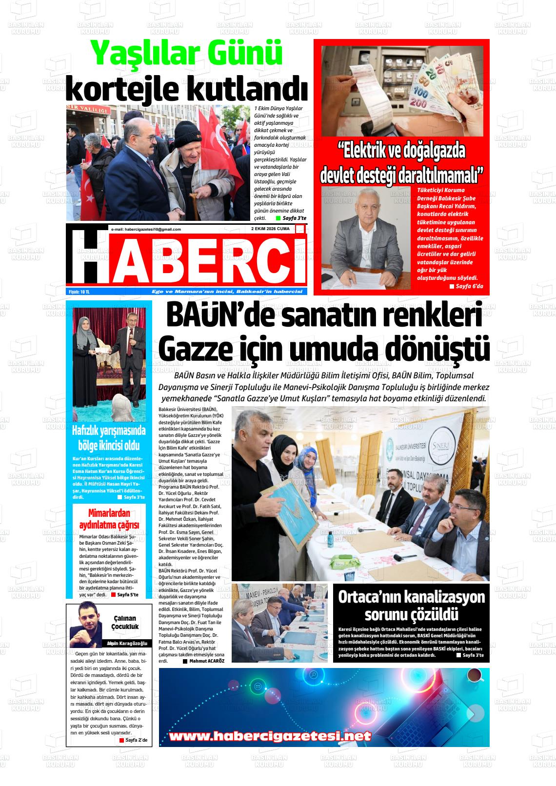 HABERCİ Gazetesi