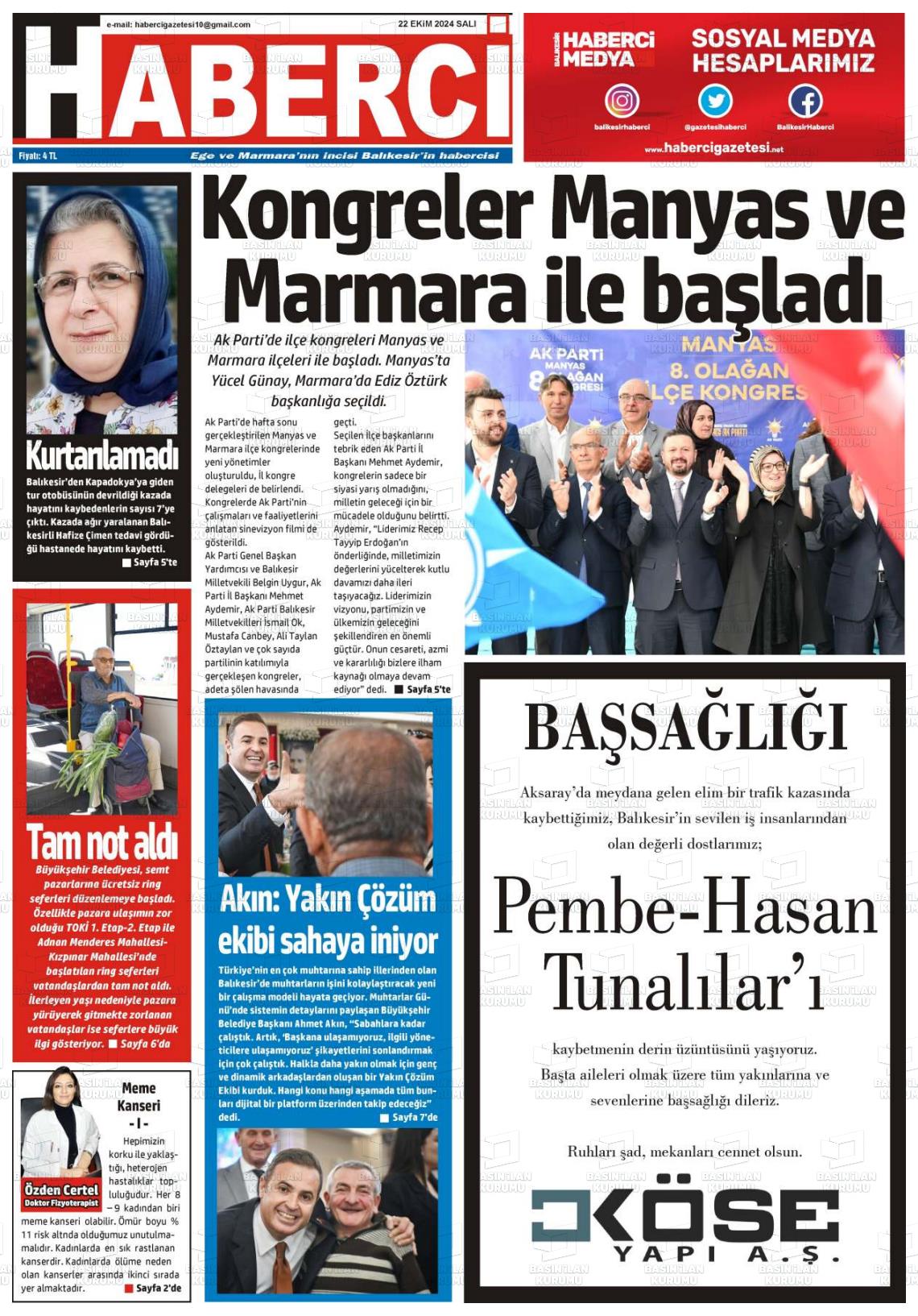 HABERCİ Gazetesi