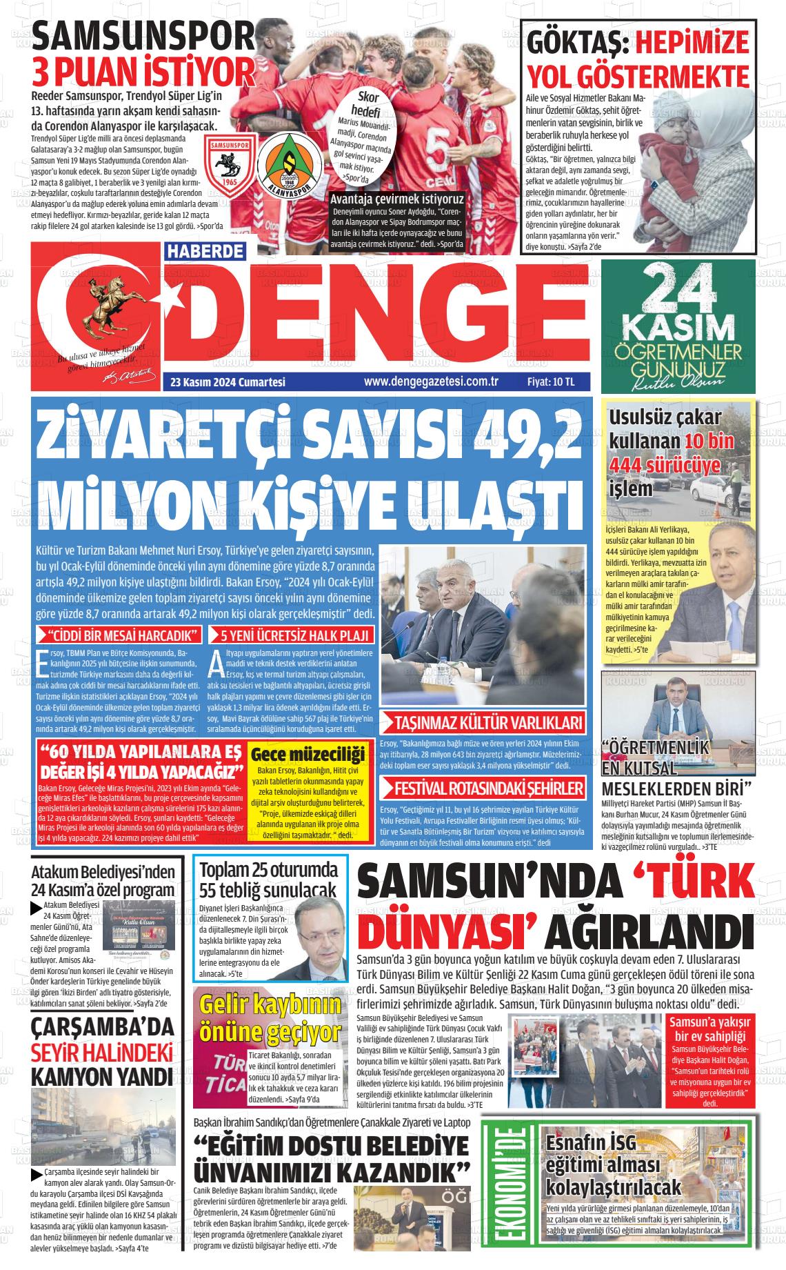 HABERDE DENGE Gazetesi