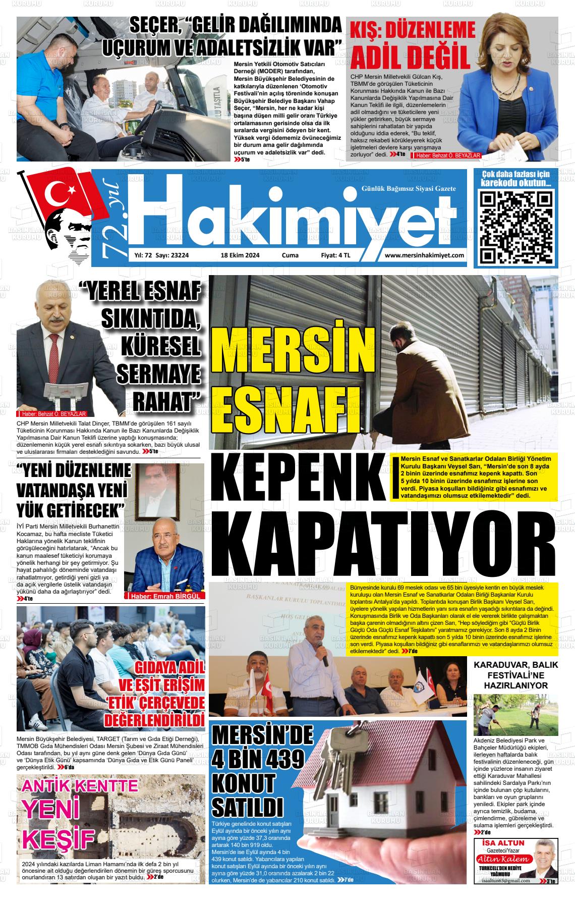 HAKİMİYET Gazetesi