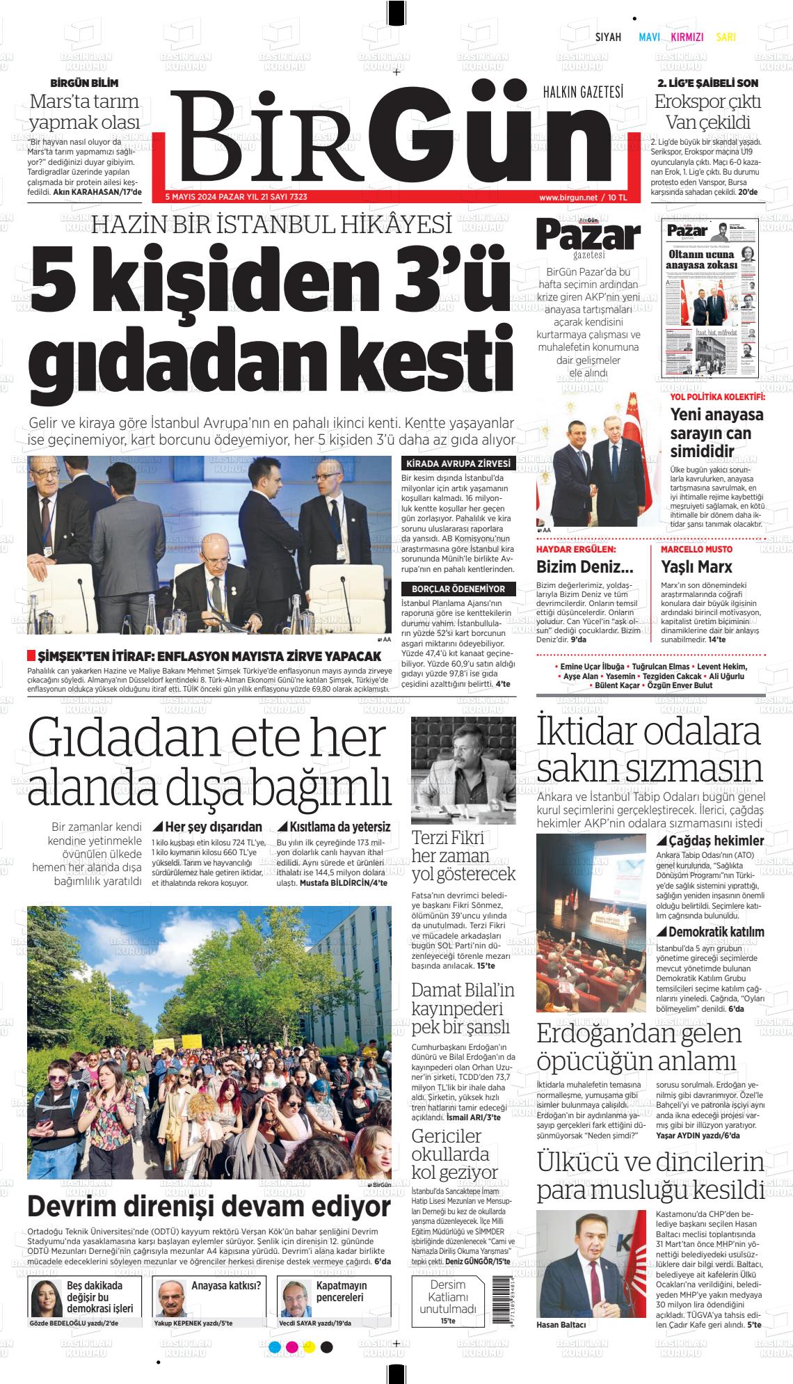 HALKIN GAZETESİ BİRGÜN Gazetesi