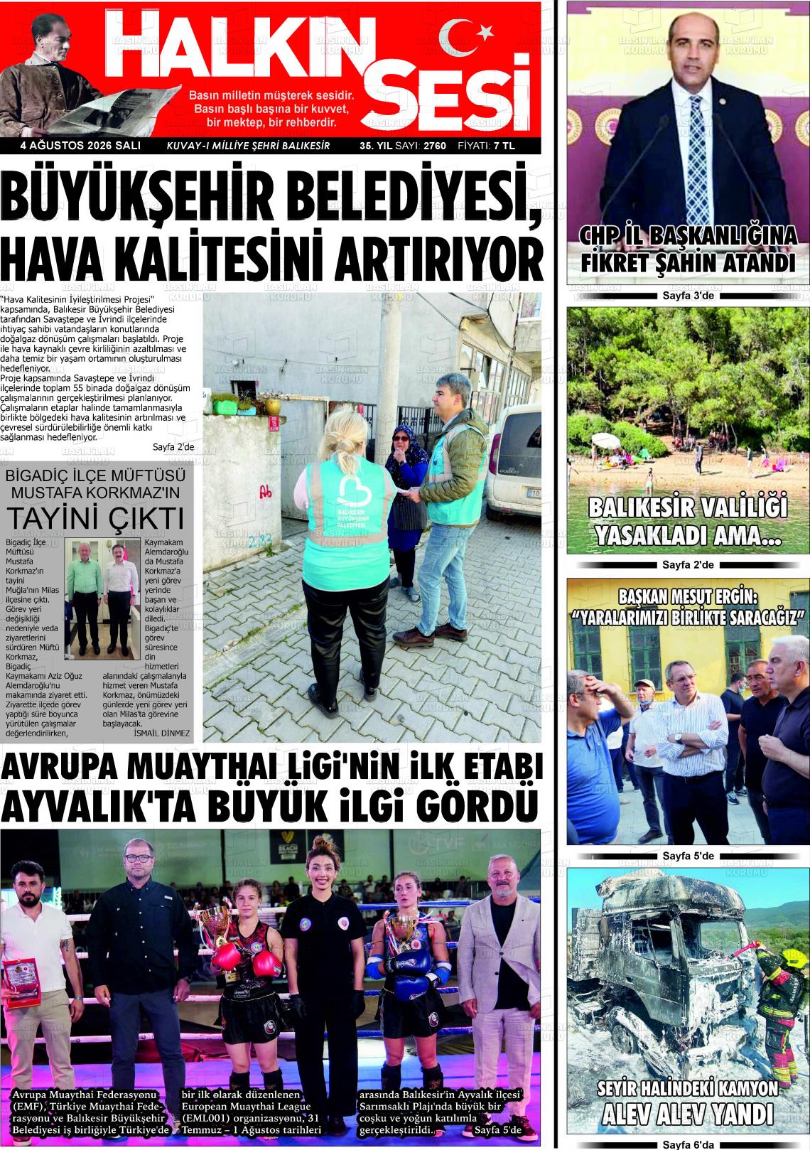 HALKIN SESİ Gazetesi