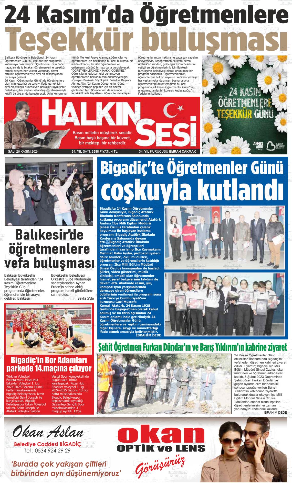 HALKIN SESİ Gazetesi