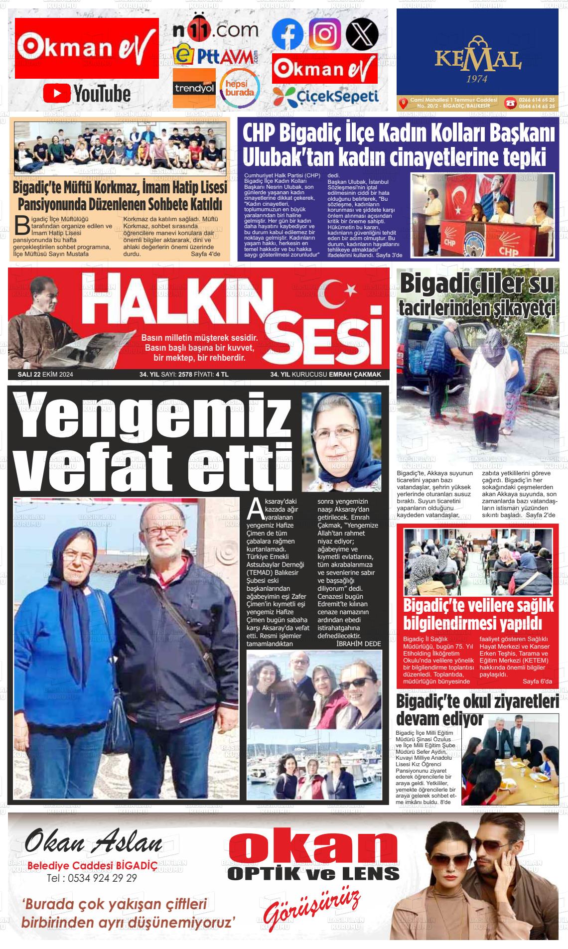 HALKIN SESİ Gazetesi