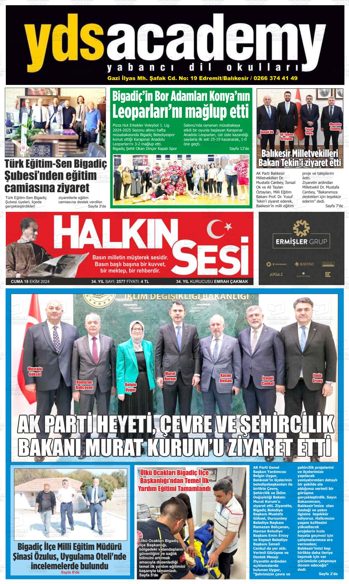 HALKIN SESİ Gazetesi