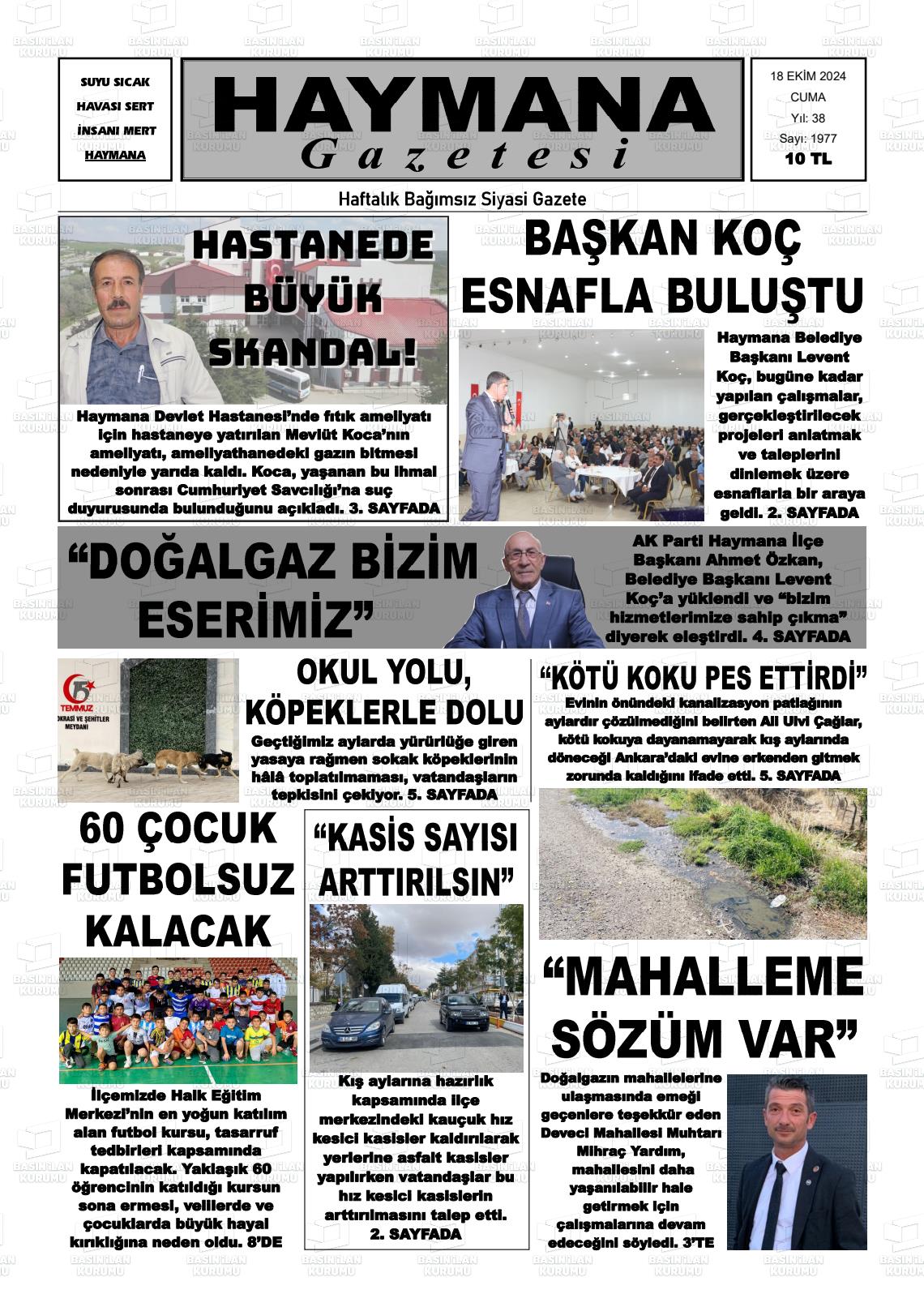 HAYMANA Gazetesi