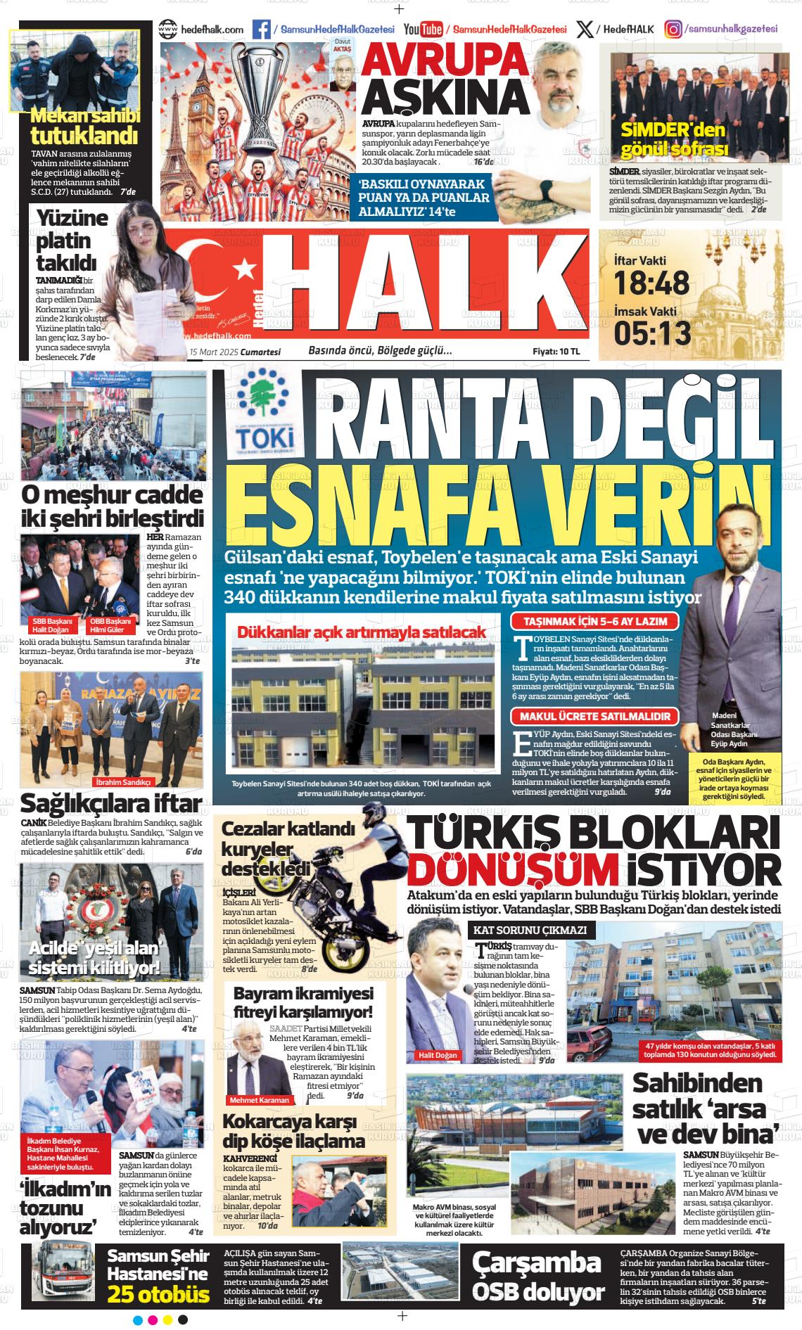 HEDEF HALK Gazetesi