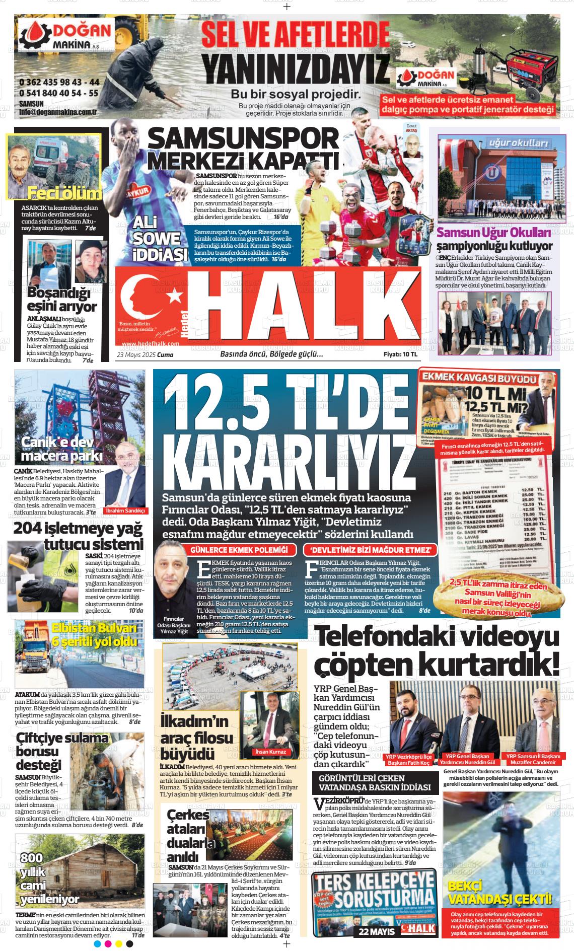 HEDEF HALK Gazetesi