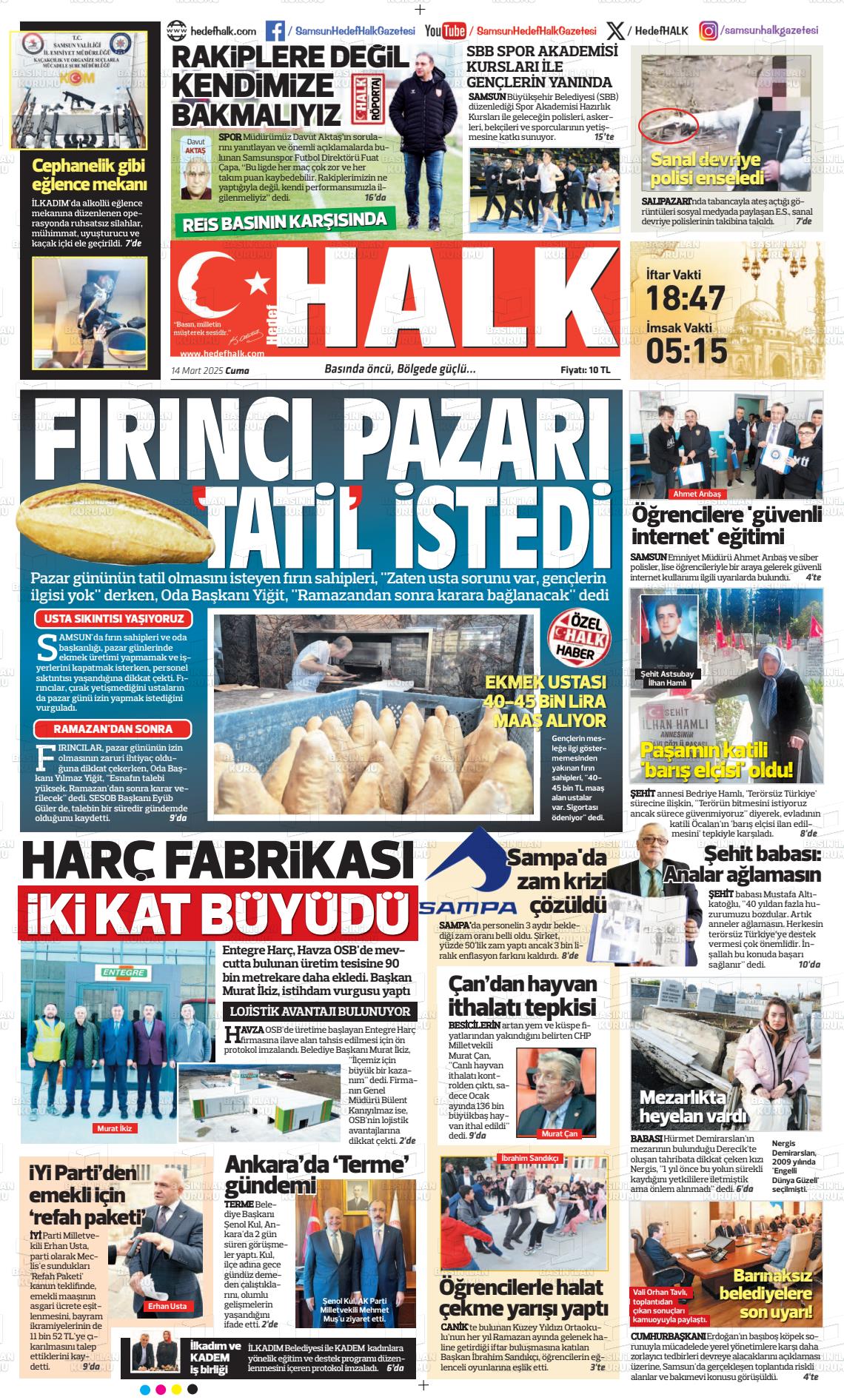 HEDEF HALK Gazetesi