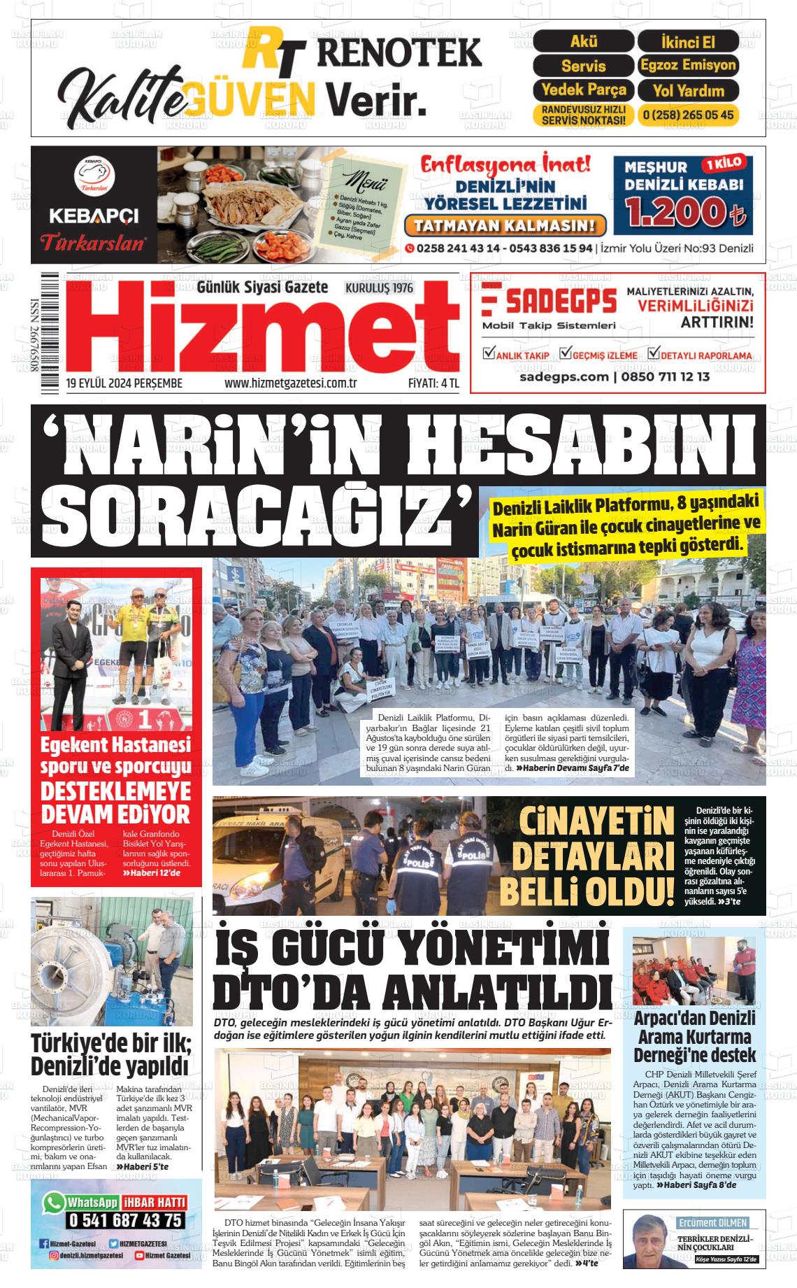 HİZMET Gazetesi