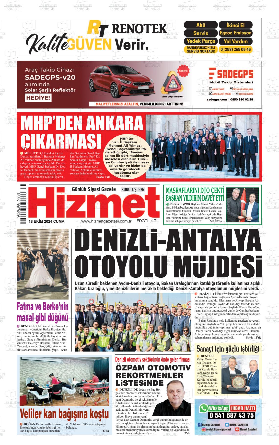 HİZMET Gazetesi