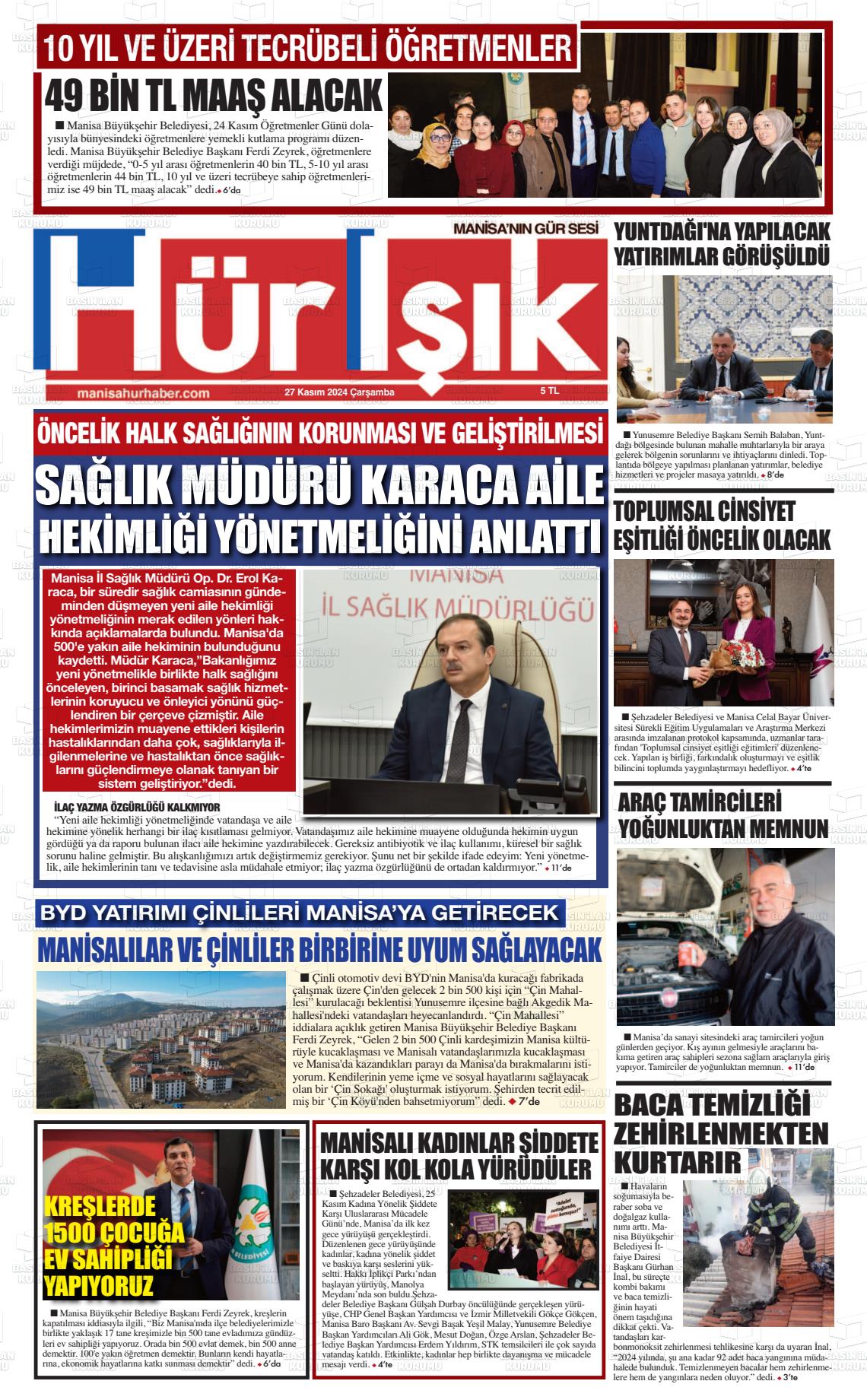 HÜR IŞIK Gazetesi