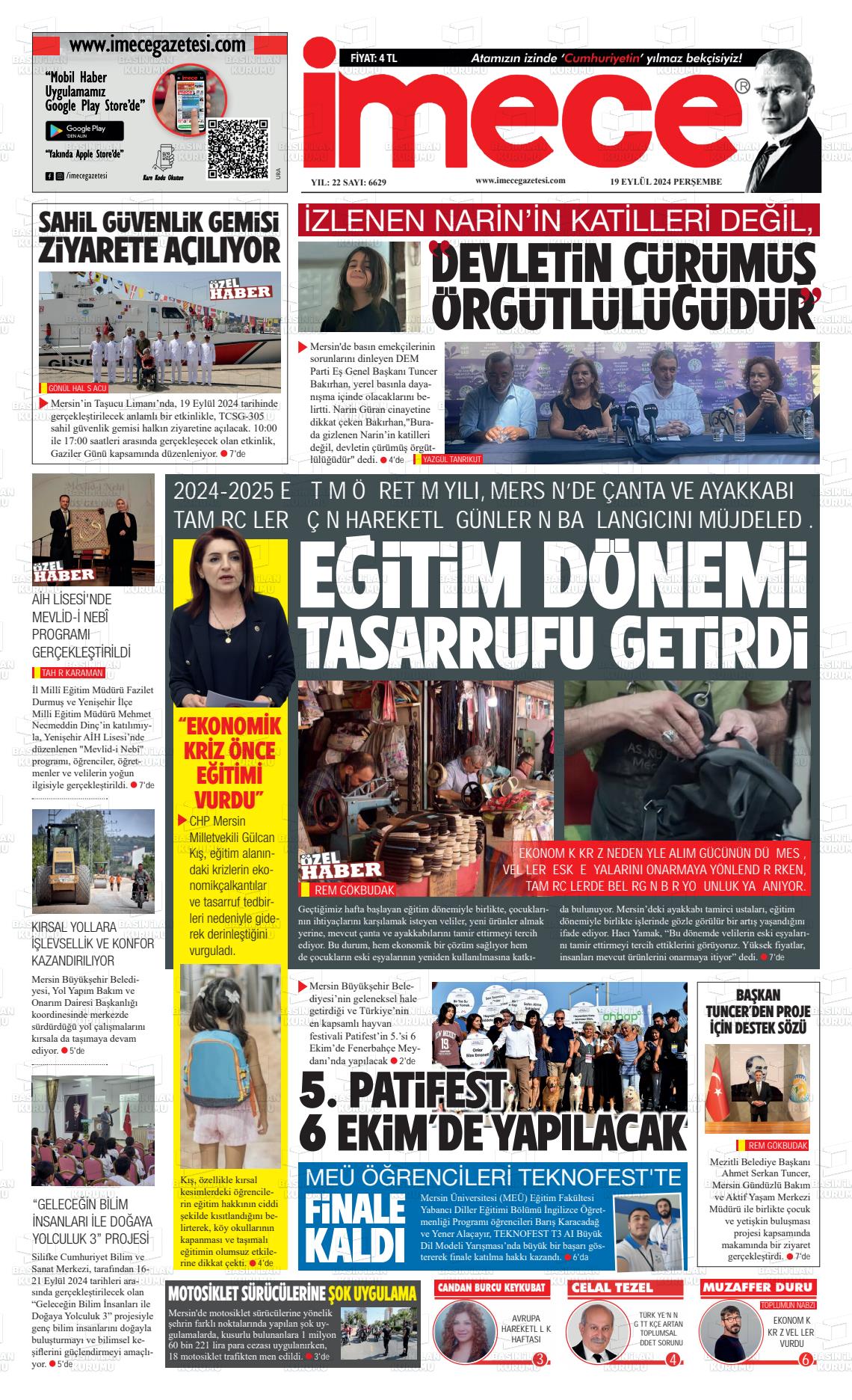 İMECE Gazetesi