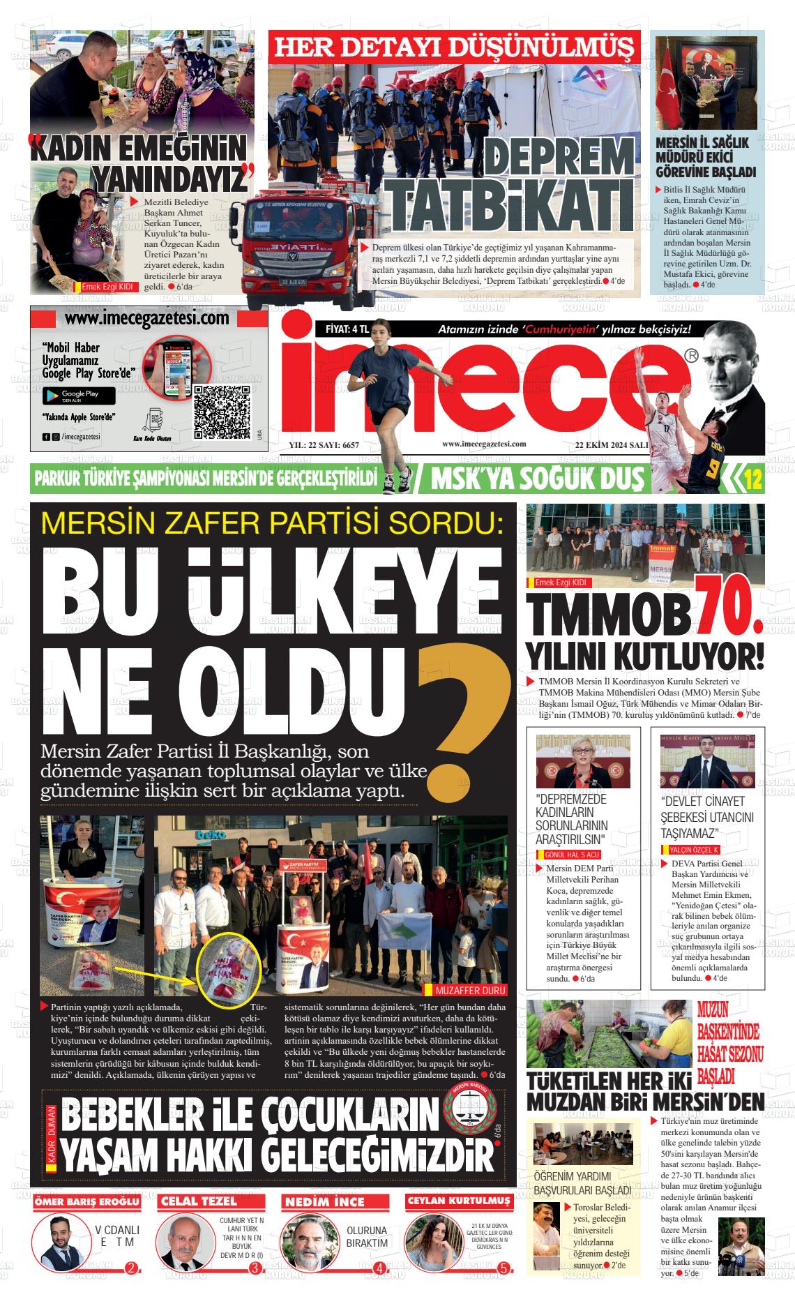 İMECE Gazetesi