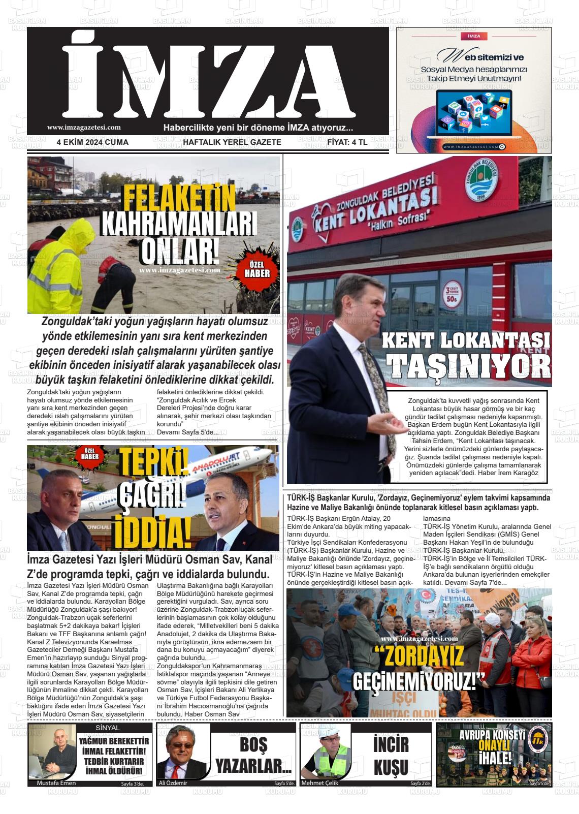 İMZA Gazetesi