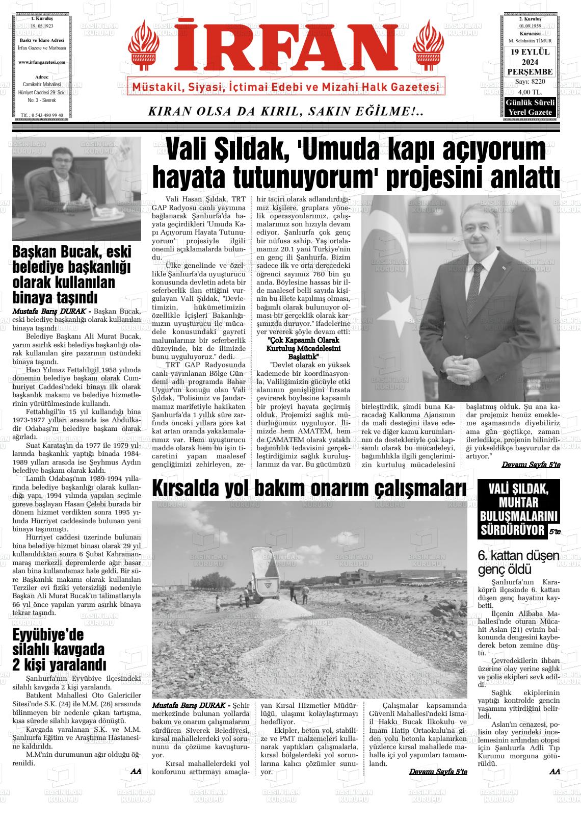 İRFAN Gazetesi