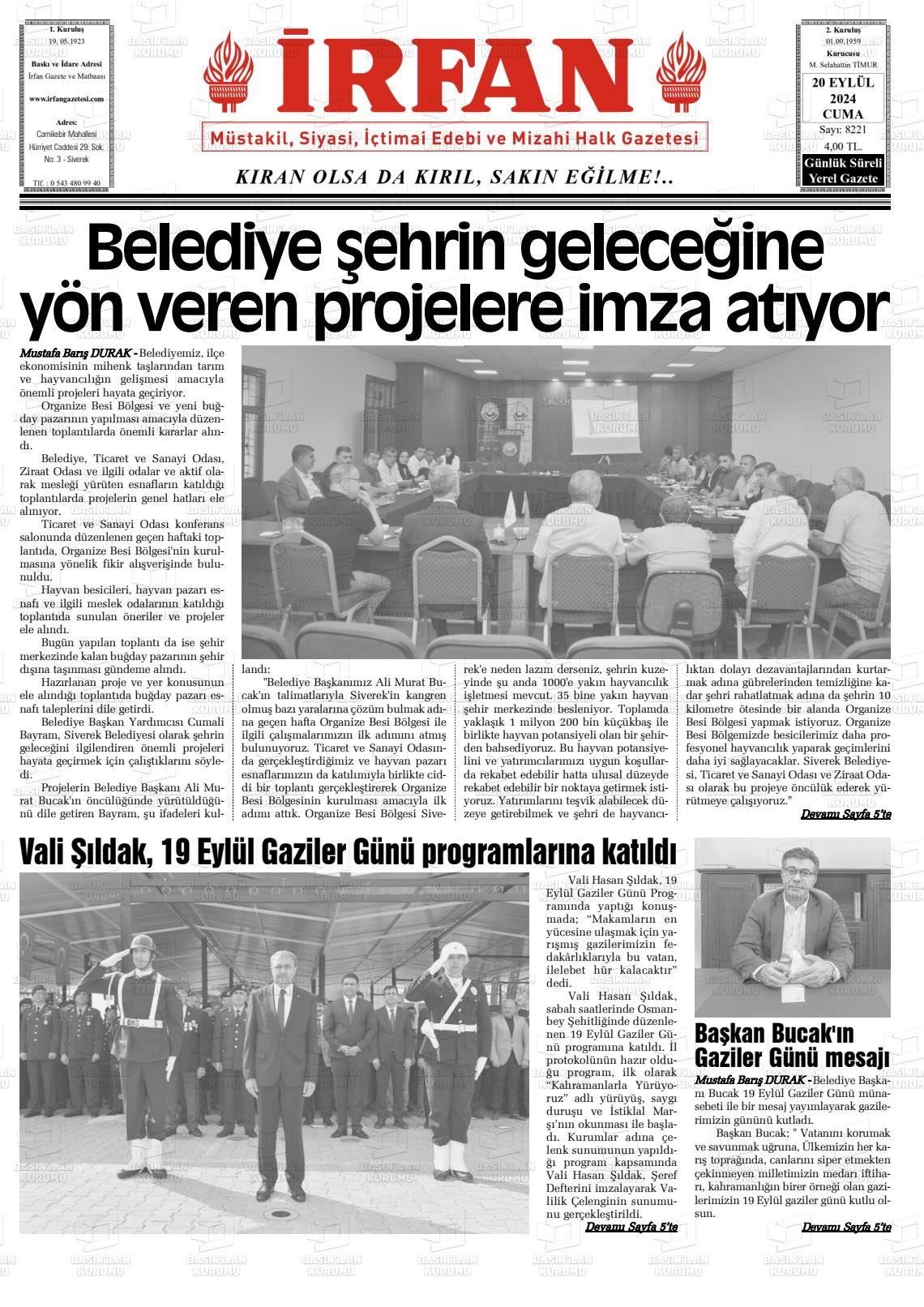 İRFAN Gazetesi