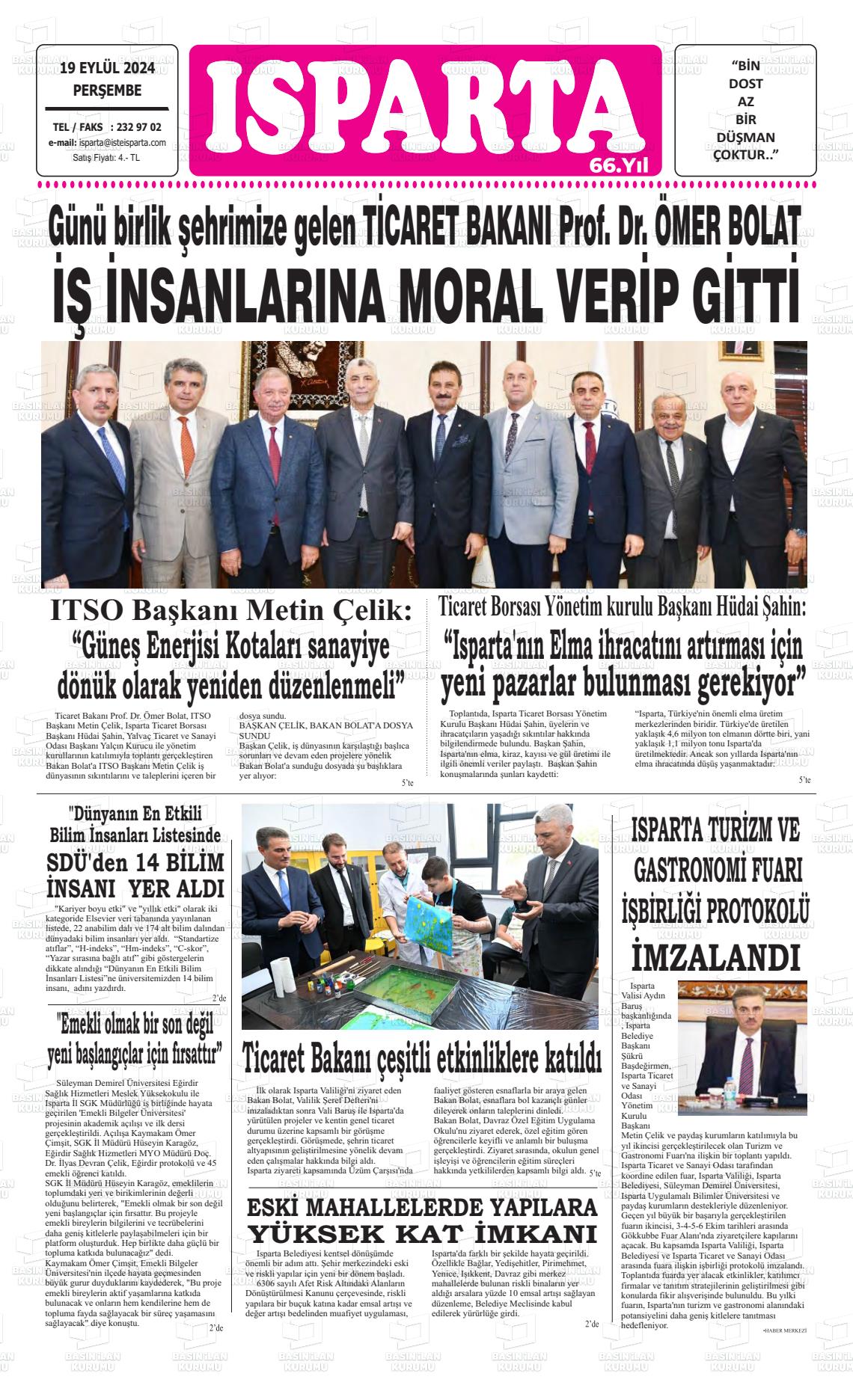 ISPARTA Gazetesi