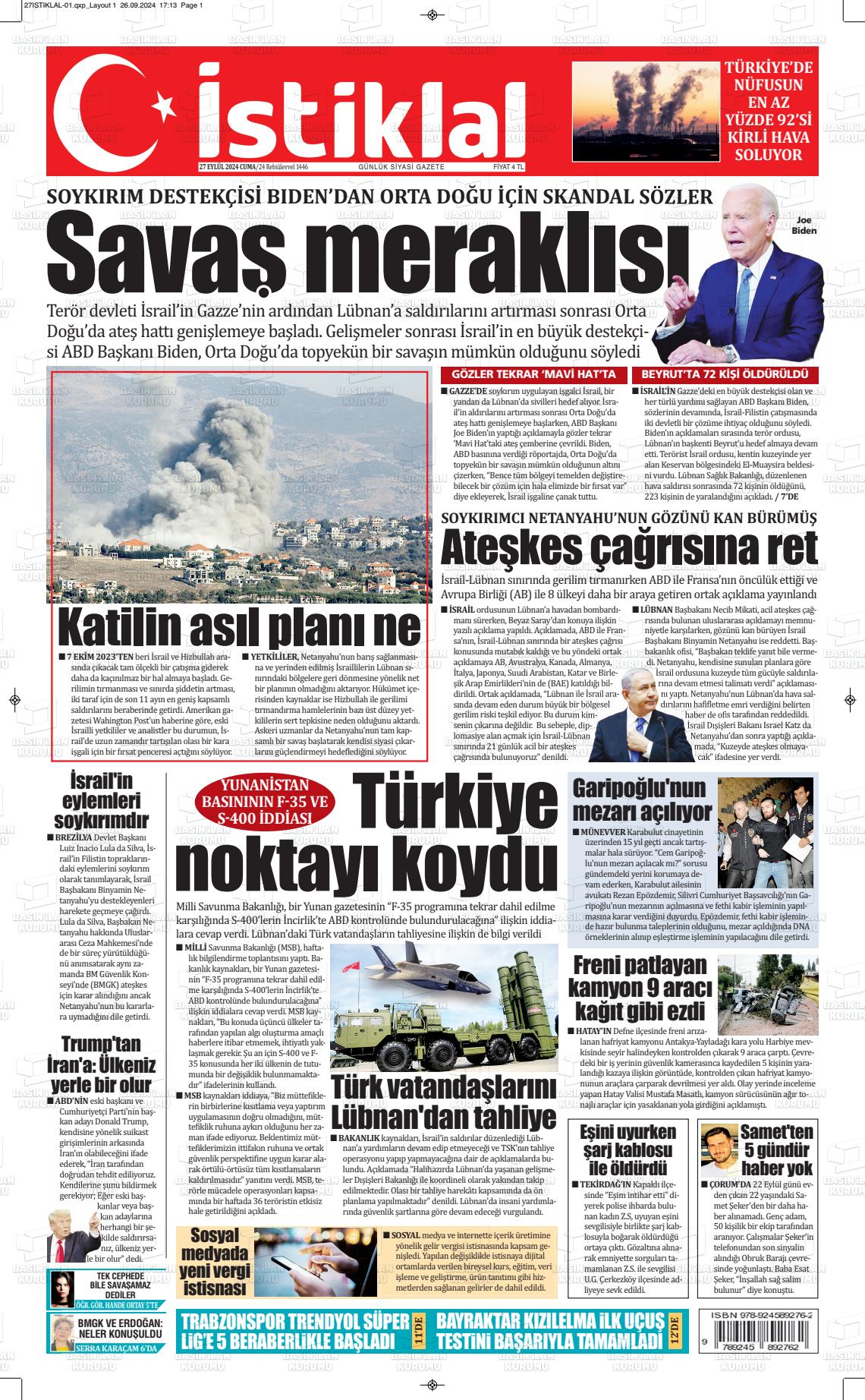 İSTİKLAL Gazetesi