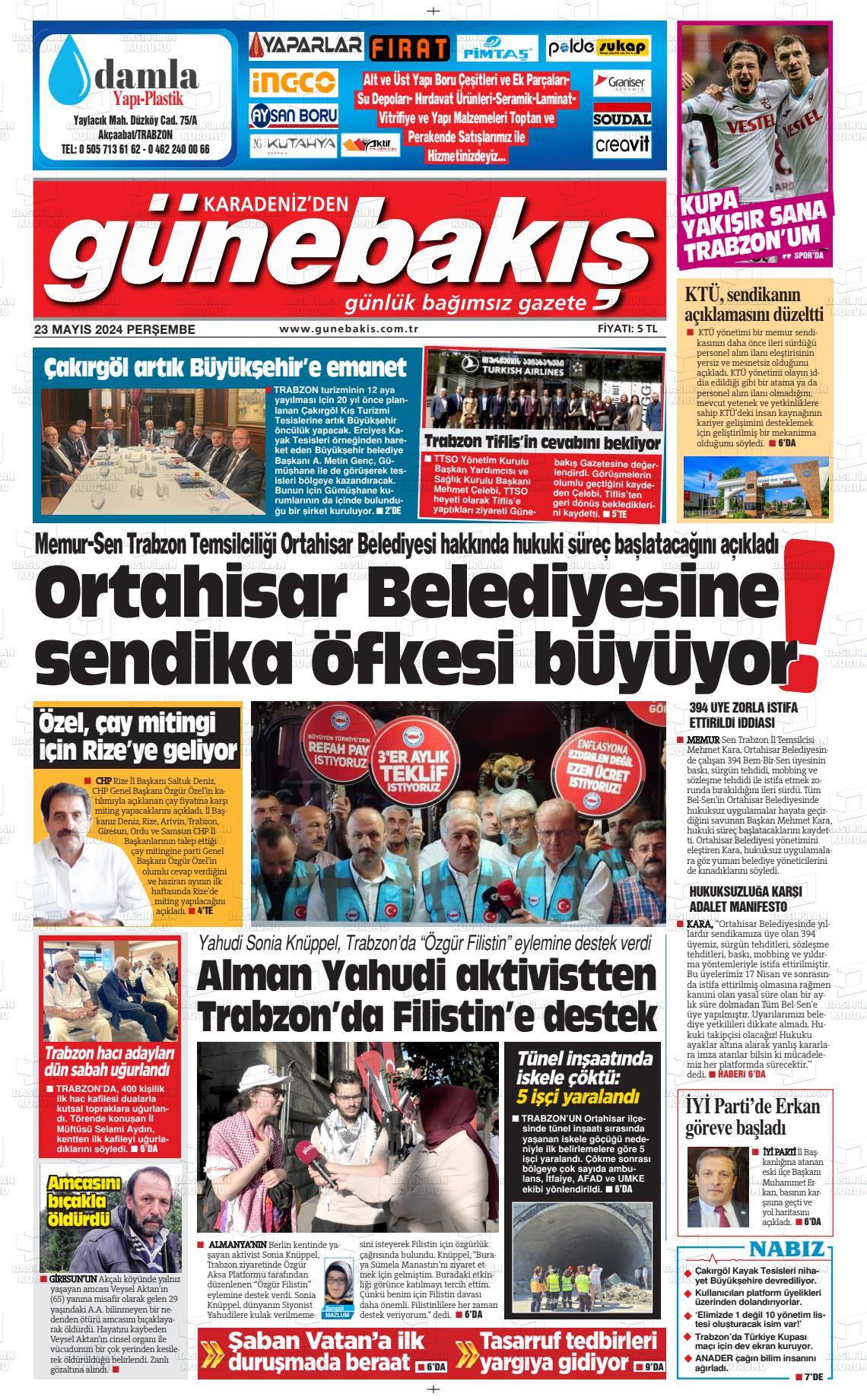 KARADENİZ'DEN GÜNEBAKIŞ Gazetesi