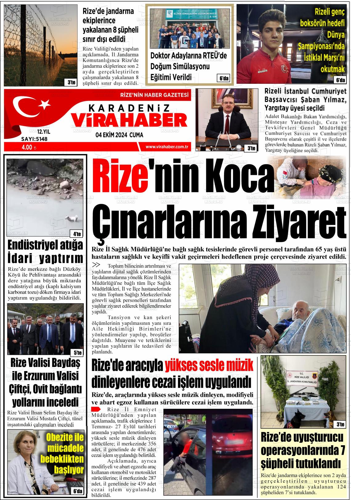 KARADENİZ VİRA HABER Gazetesi