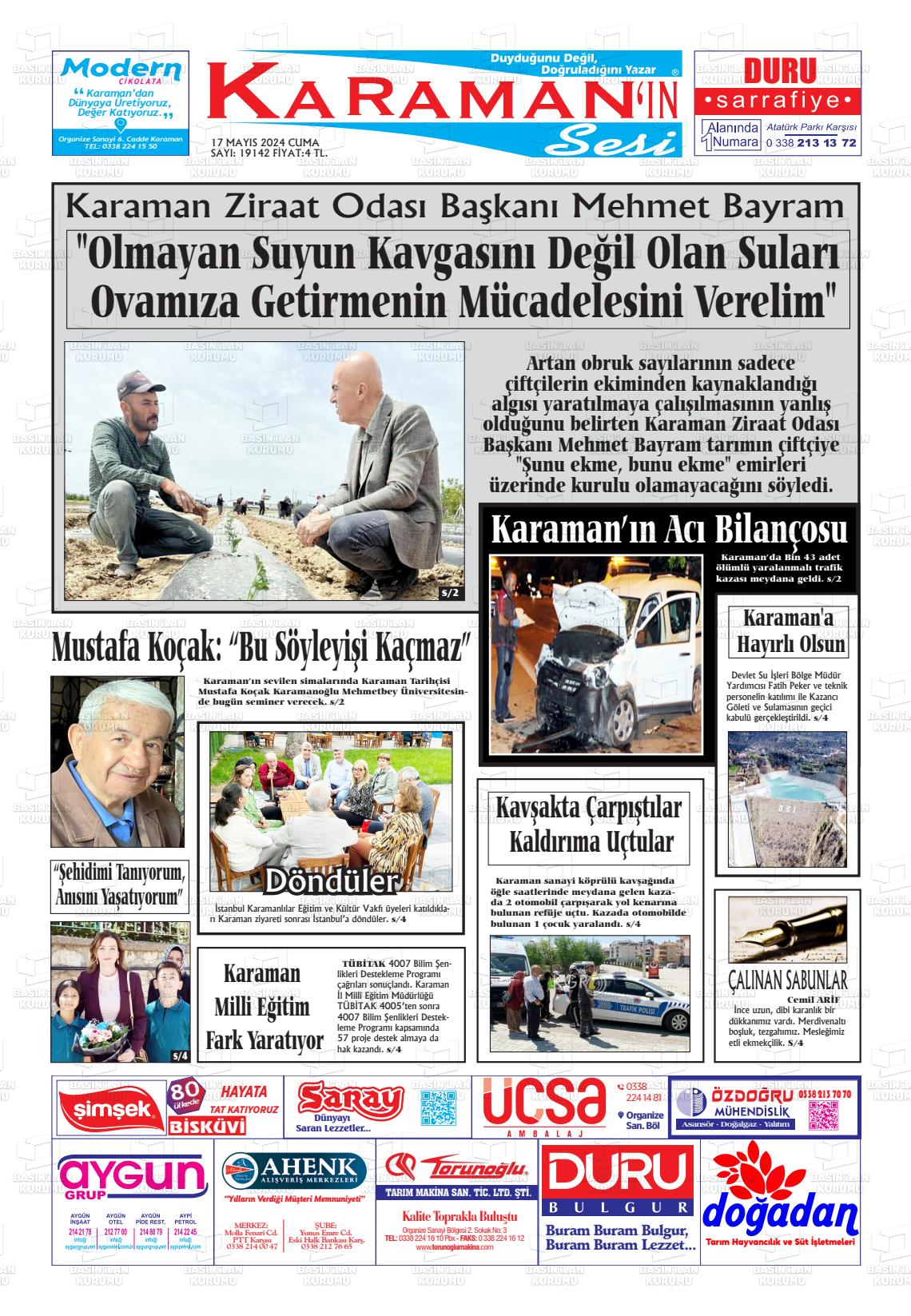 KARAMANIN SESİ Gazetesi